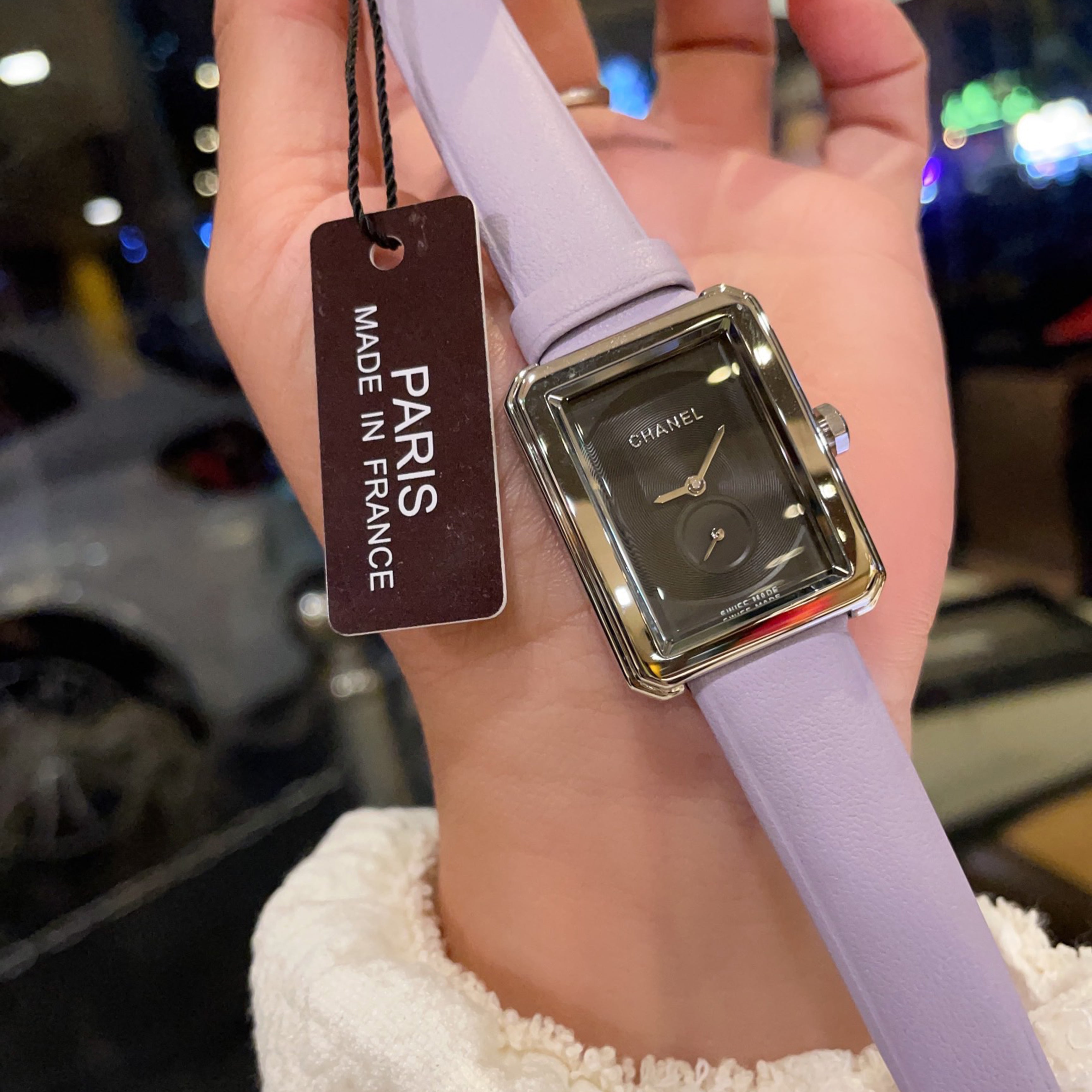 BOY·FRIEND TWEED Two-Hand Half-Date Dial