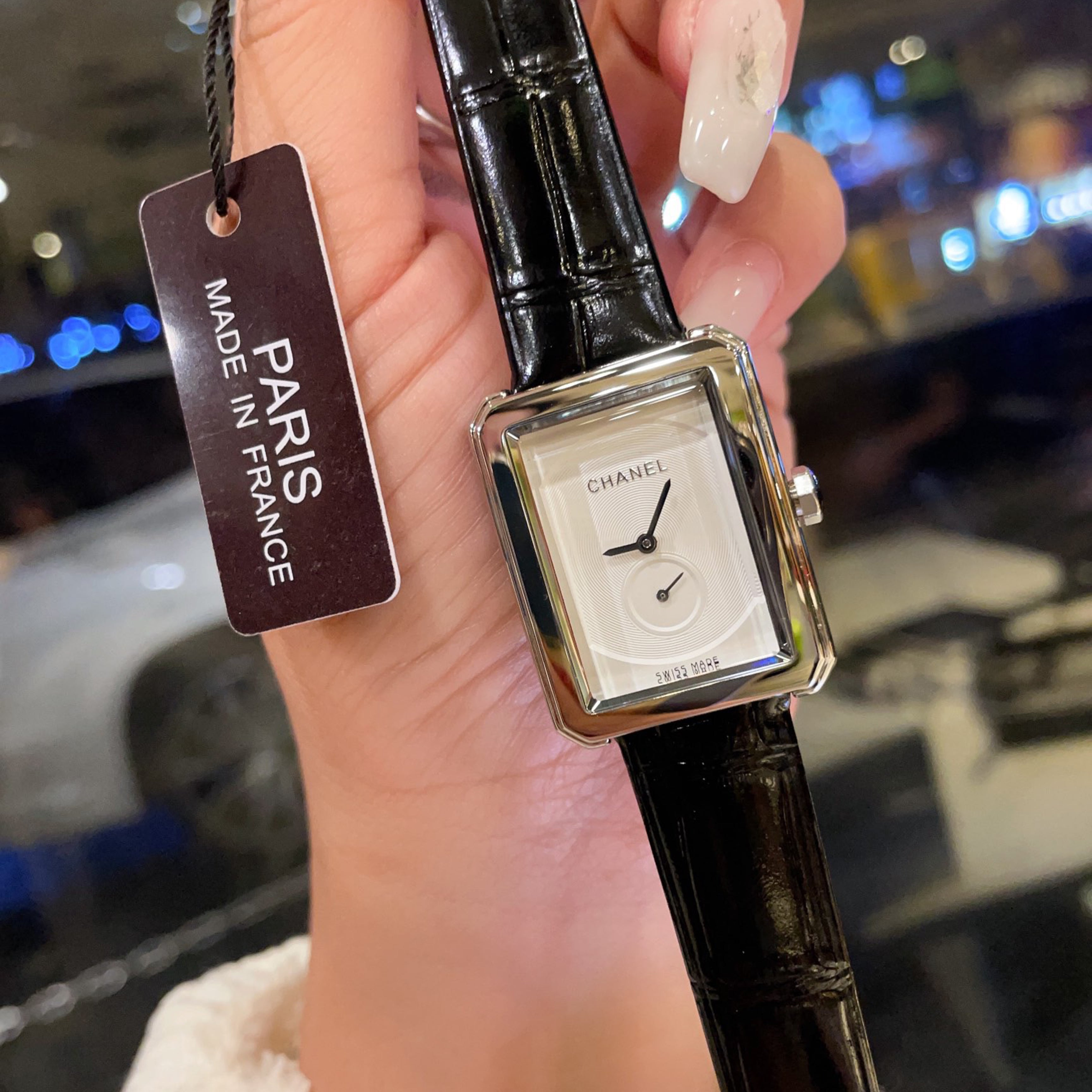 BOY·FRIEND TWEED Two-Hand Half-Date Dial