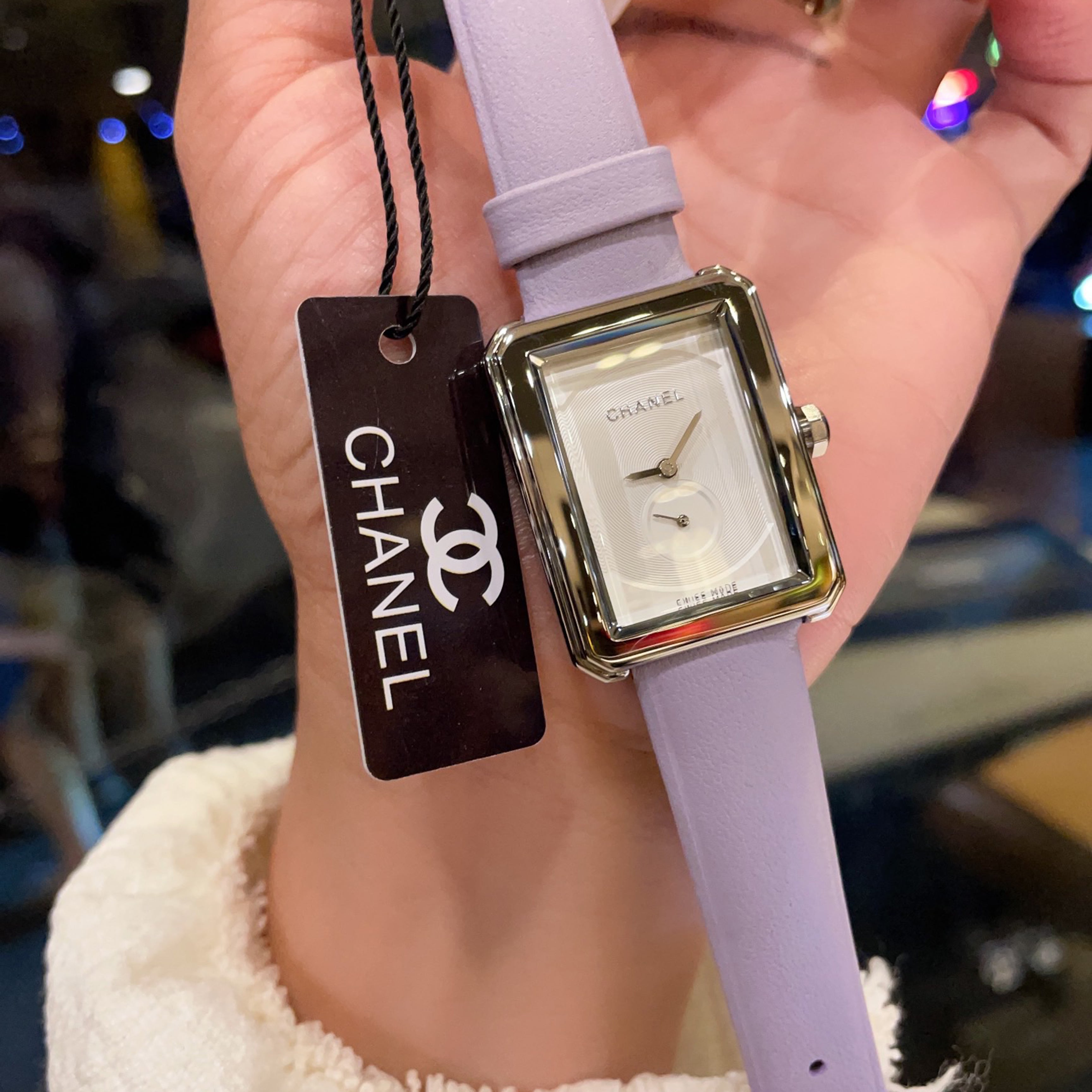 BOY·FRIEND TWEED Two-Hand Half-Date Dial