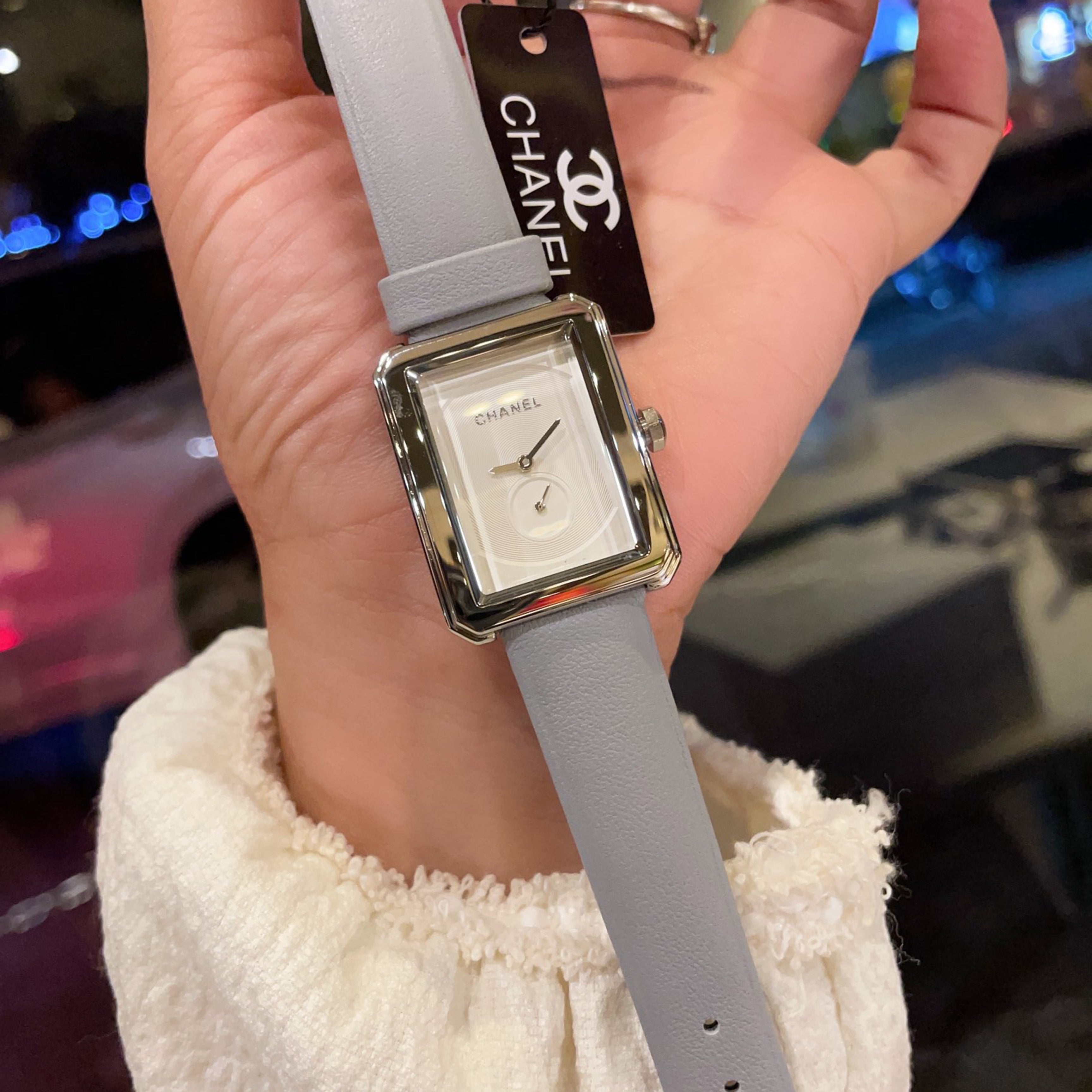 BOY·FRIEND TWEED Two-Hand Half-Date Dial