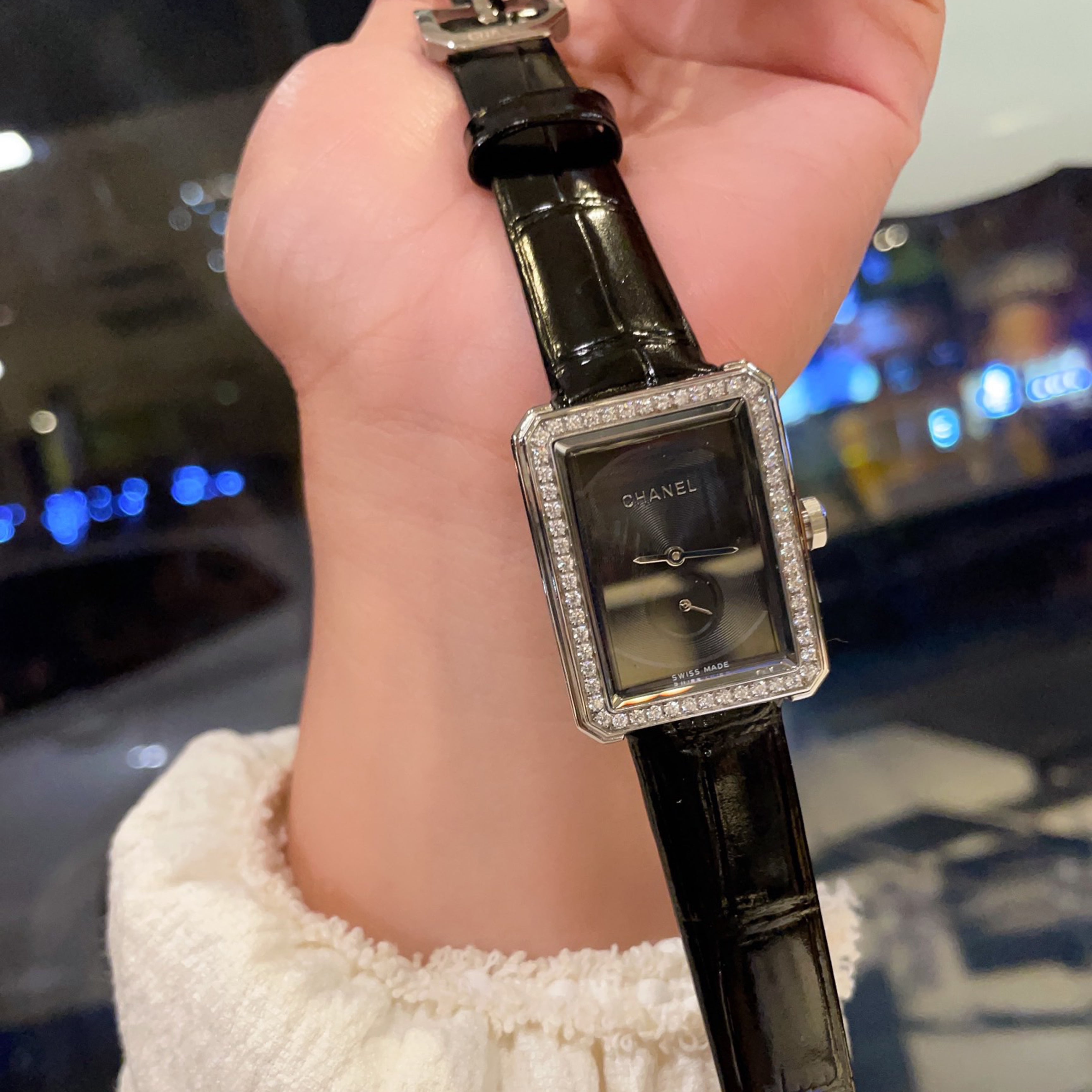 BOY·FRIEND TWEED Two-Hand Half-Date Dial