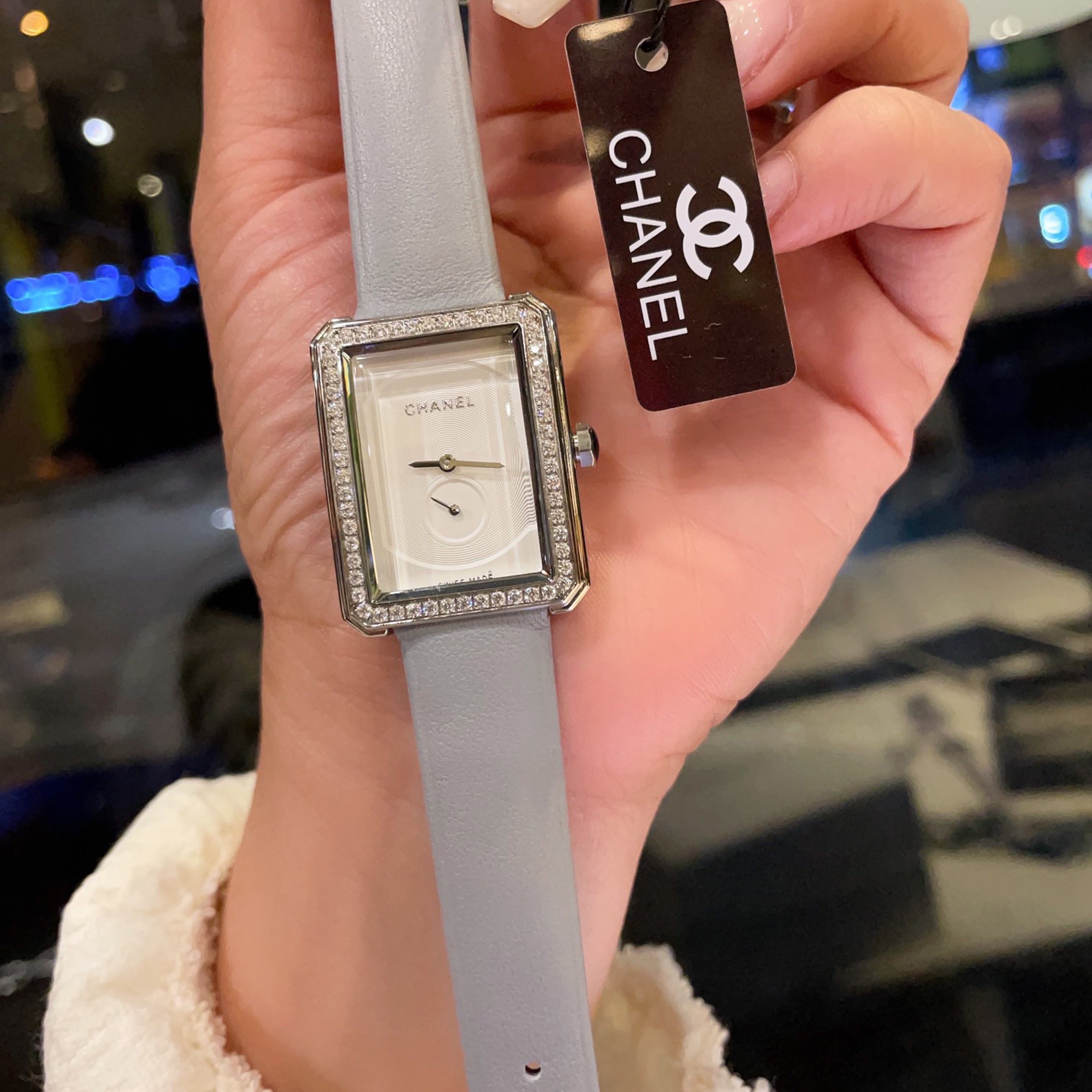 BOY·FRIEND TWEED Two-Hand Half-Date Dial