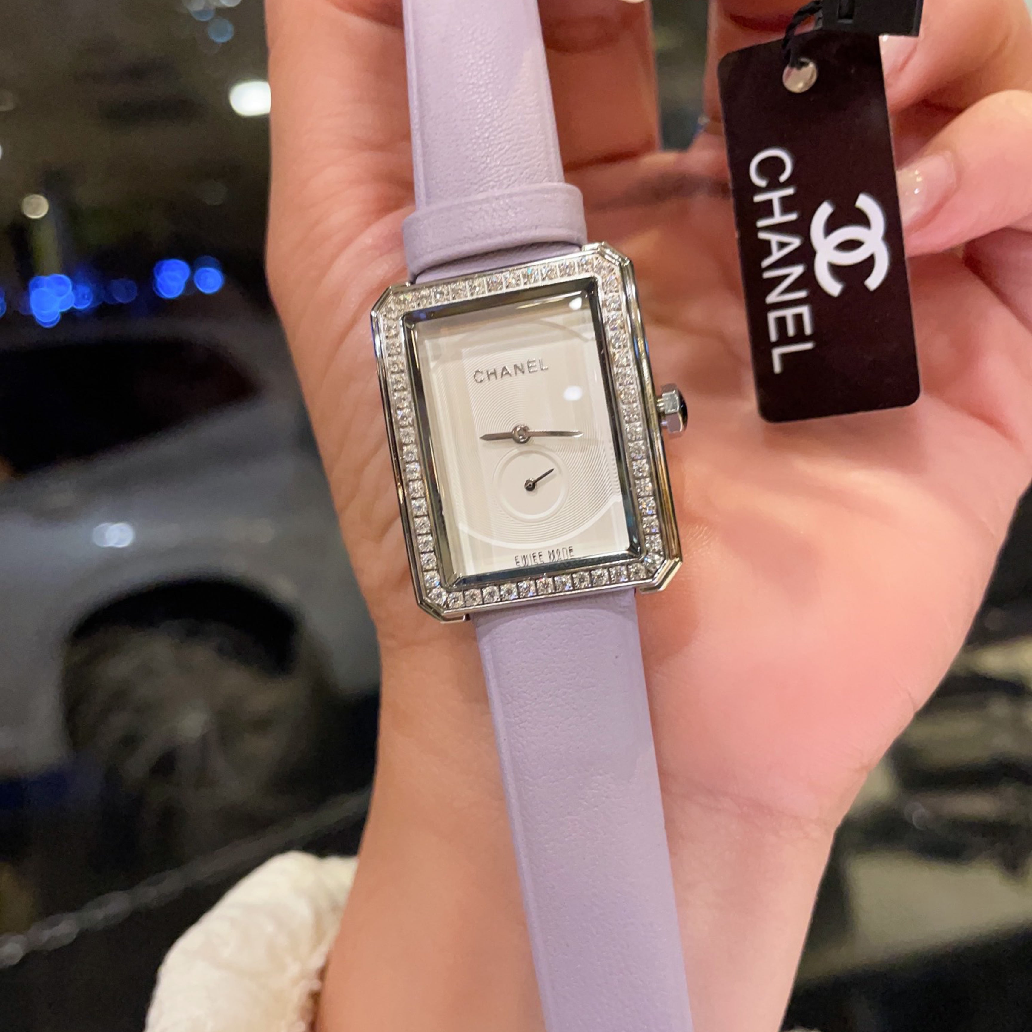 BOY·FRIEND TWEED Two-Hand Half-Date Dial