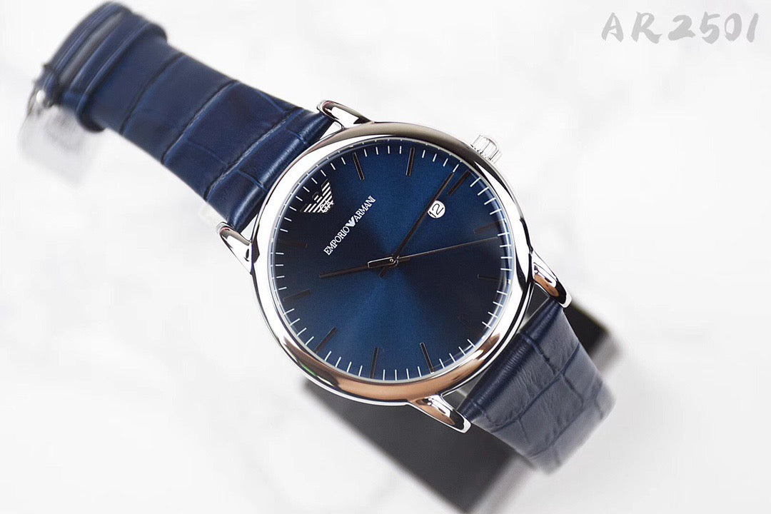 Classic Ultra-Thin Men's Business Quartz Watch - Model: AR2501