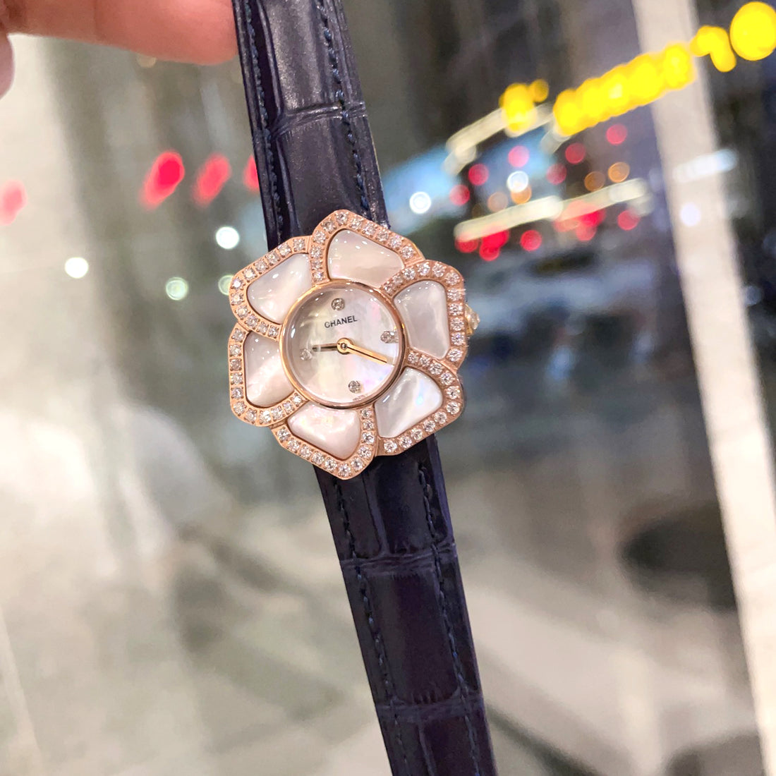 Mademoiselle Privé Coromandel Camellia Collection Watch