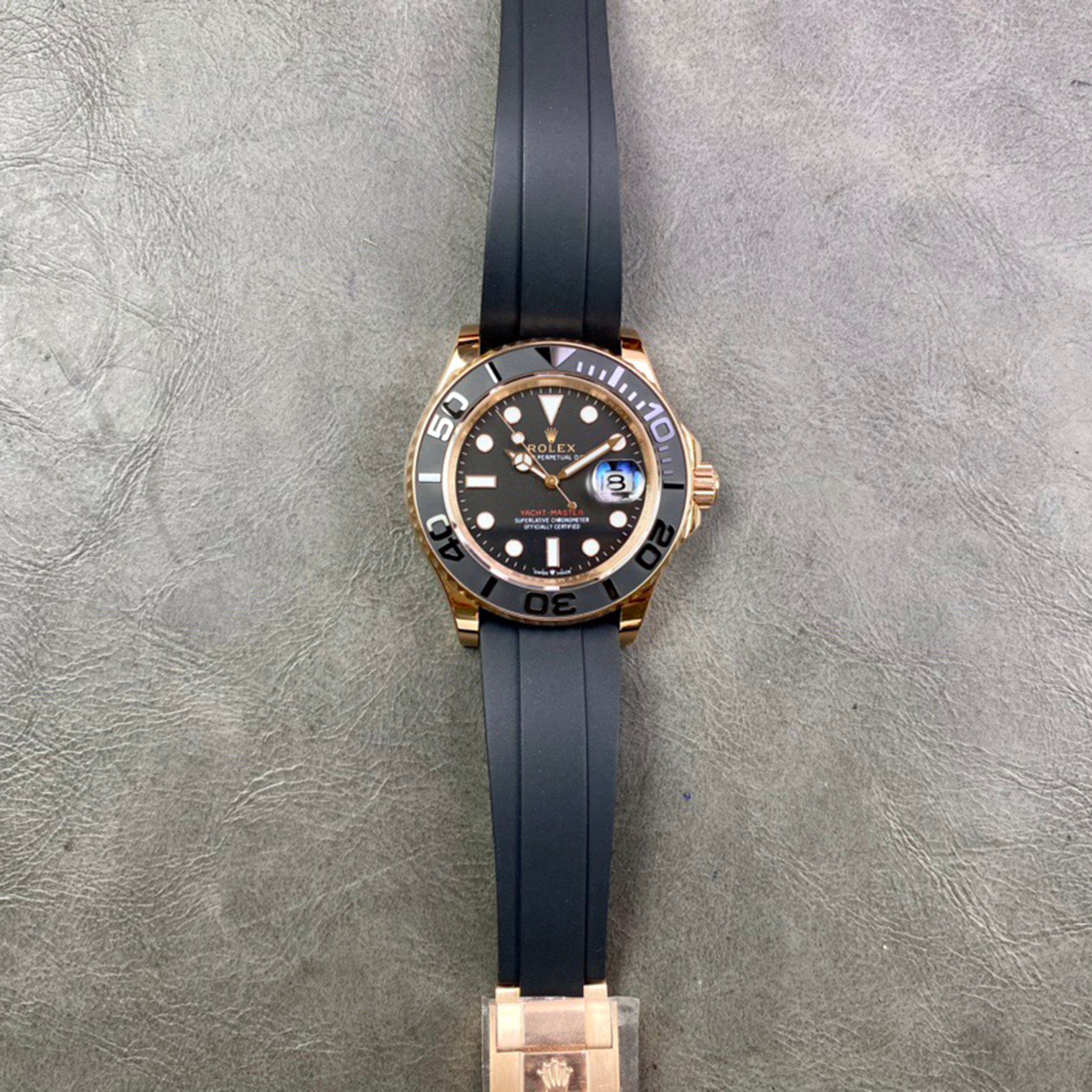 Yacht-Master Series with Ultra-Bright Ice-Blue Luminescence!