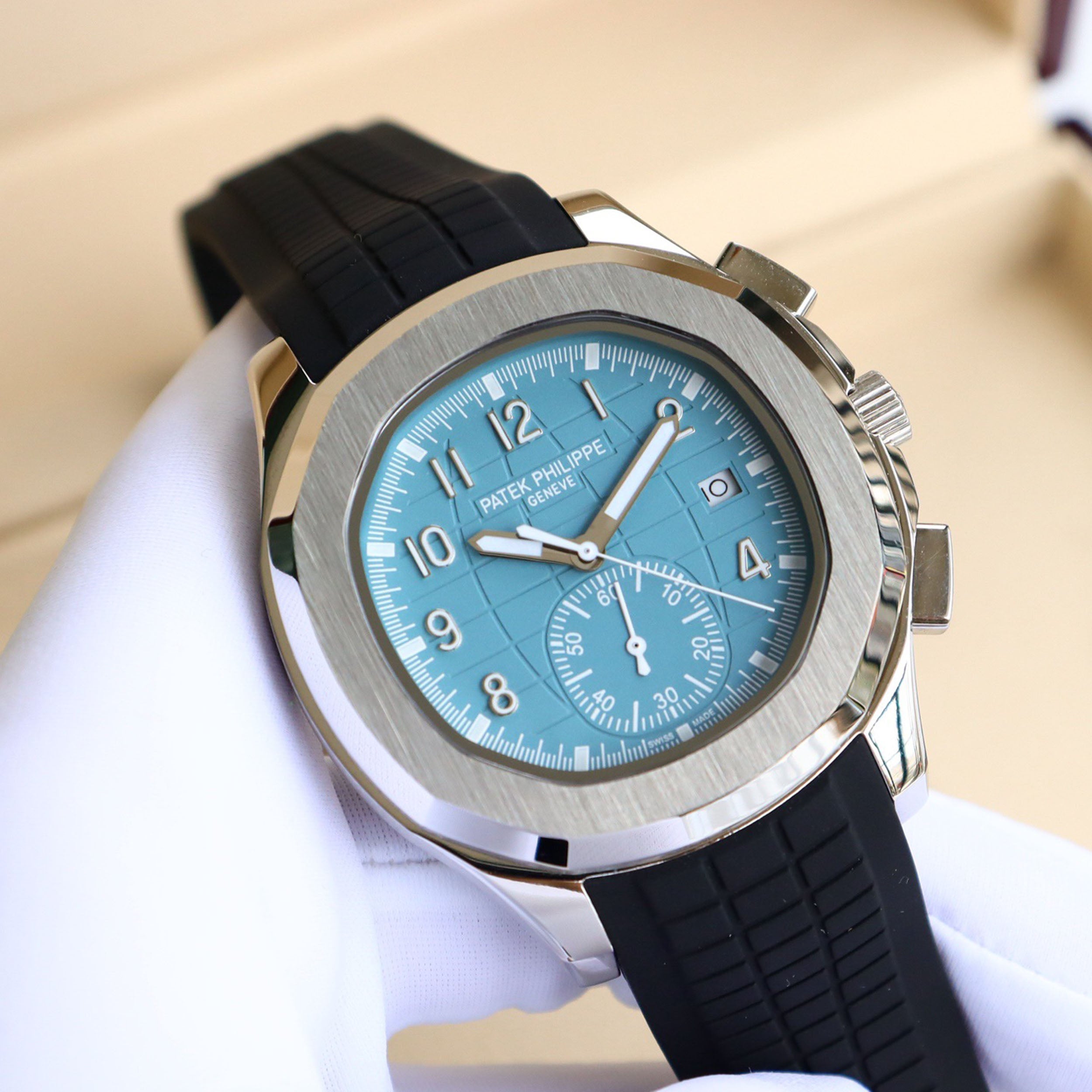 Steel Watch King - “Hand Grenade” Triple-Hand Half-Date