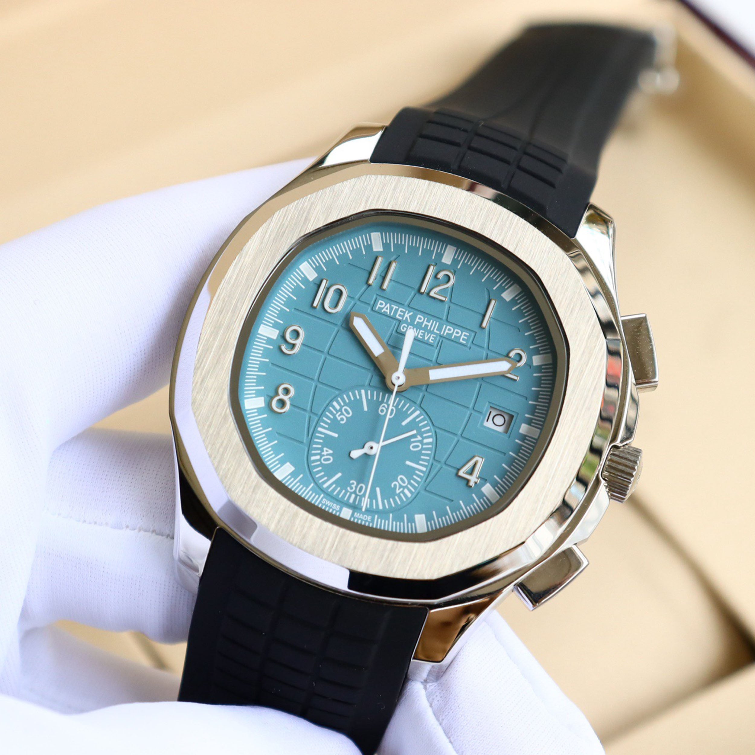 Steel Watch King - “Hand Grenade” Triple-Hand Half-Date