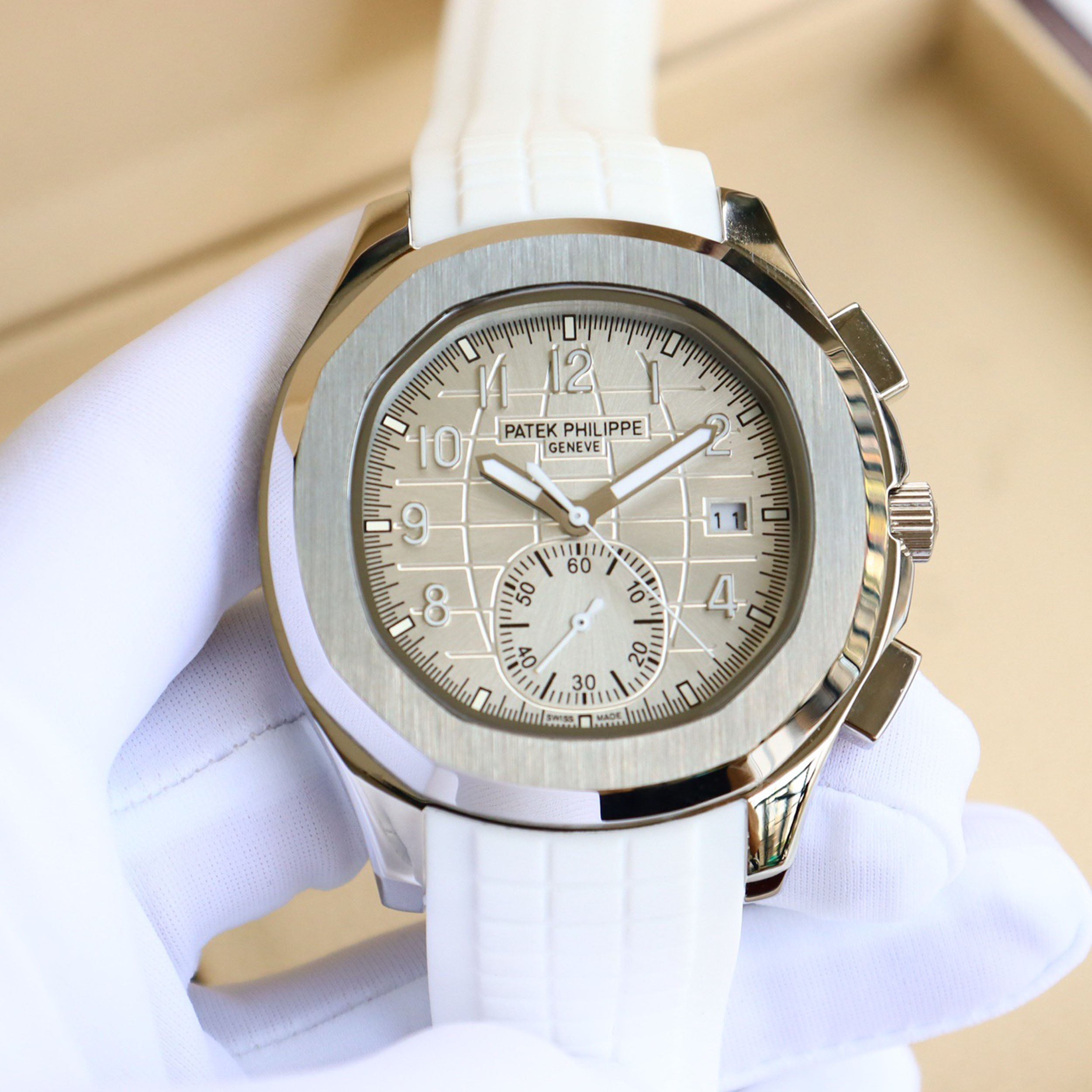 Steel Watch King - “Hand Grenade” Triple-Hand Half-Date