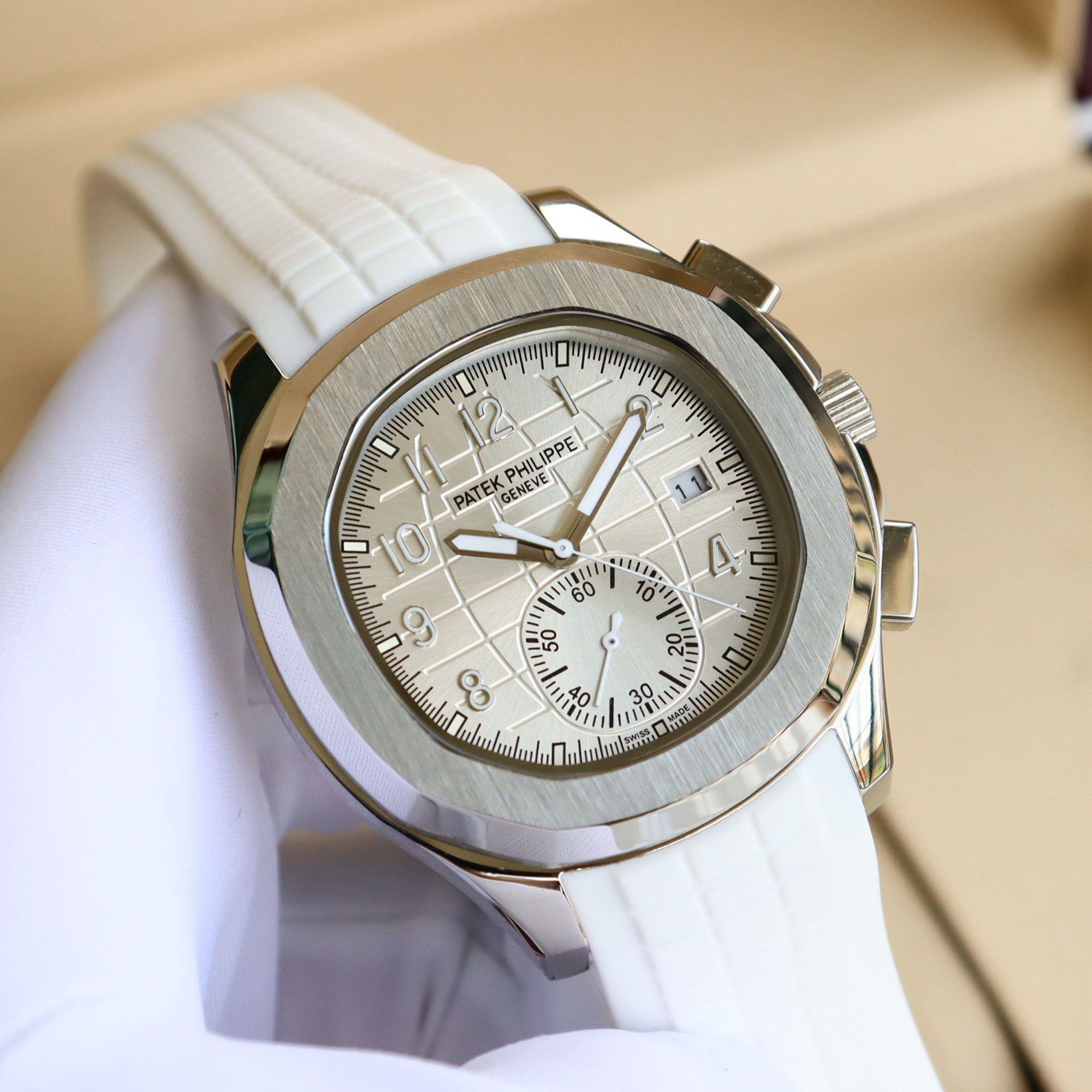 Steel Watch King - “Hand Grenade” Triple-Hand Half-Date