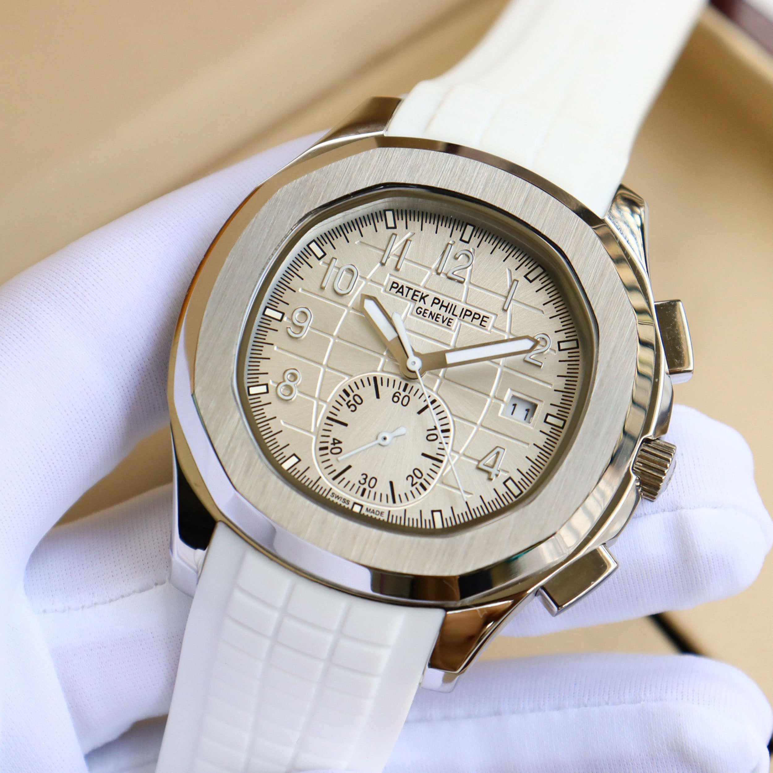 Steel Watch King - “Hand Grenade” Triple-Hand Half-Date