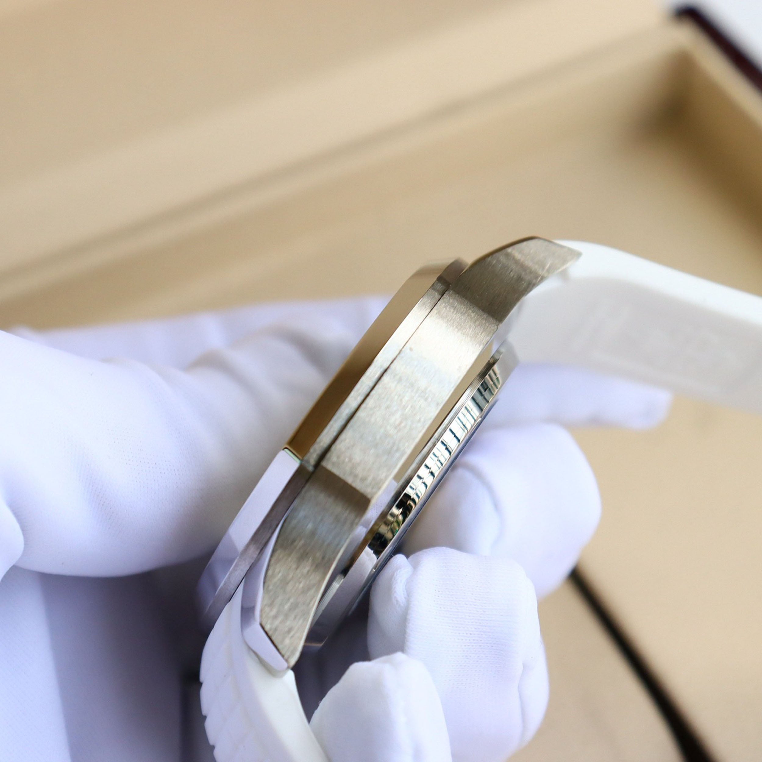 Steel Watch King - “Hand Grenade” Triple-Hand Half-Date