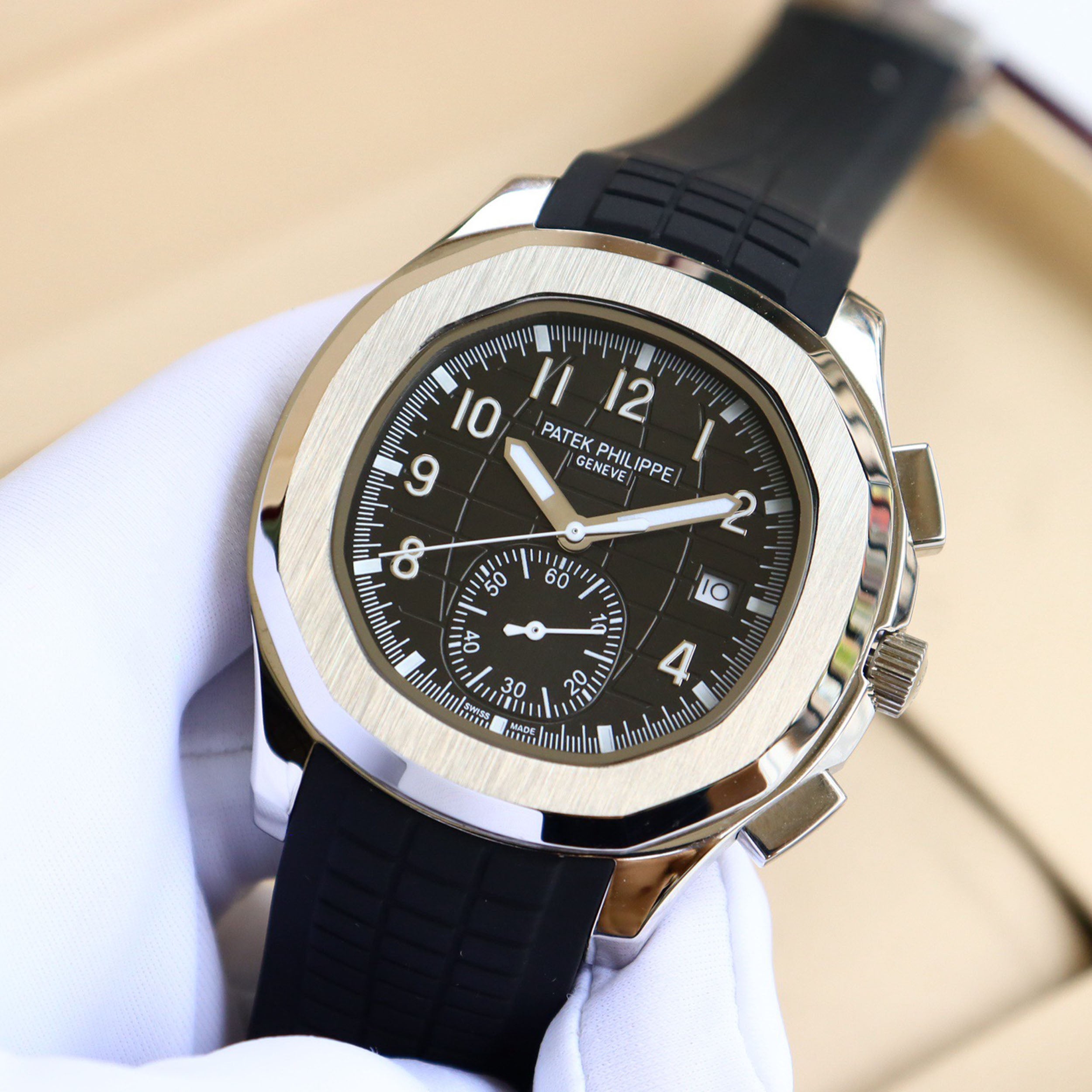 Steel Watch King - “Hand Grenade” Triple-Hand Half-Date