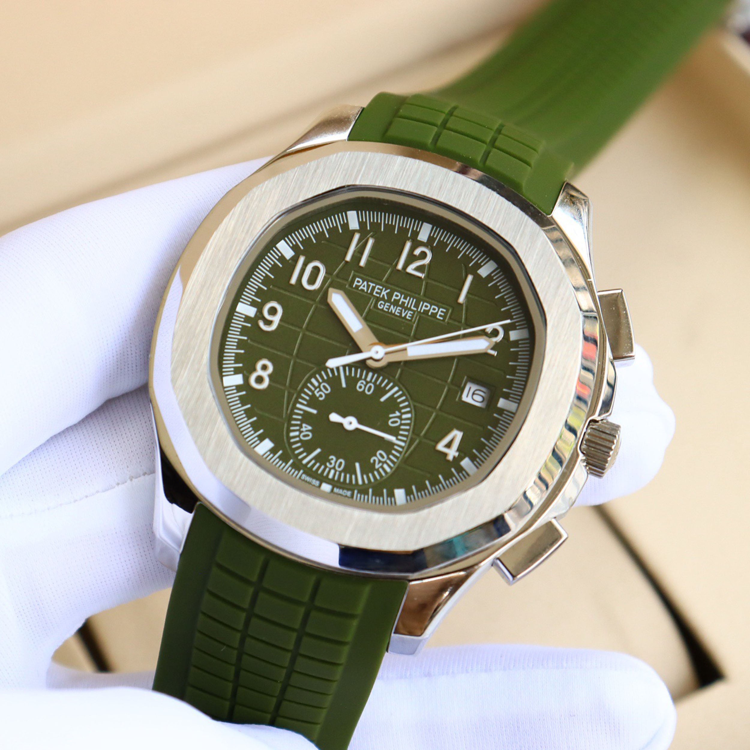 Steel Watch King - “Hand Grenade” Triple-Hand Half-Date