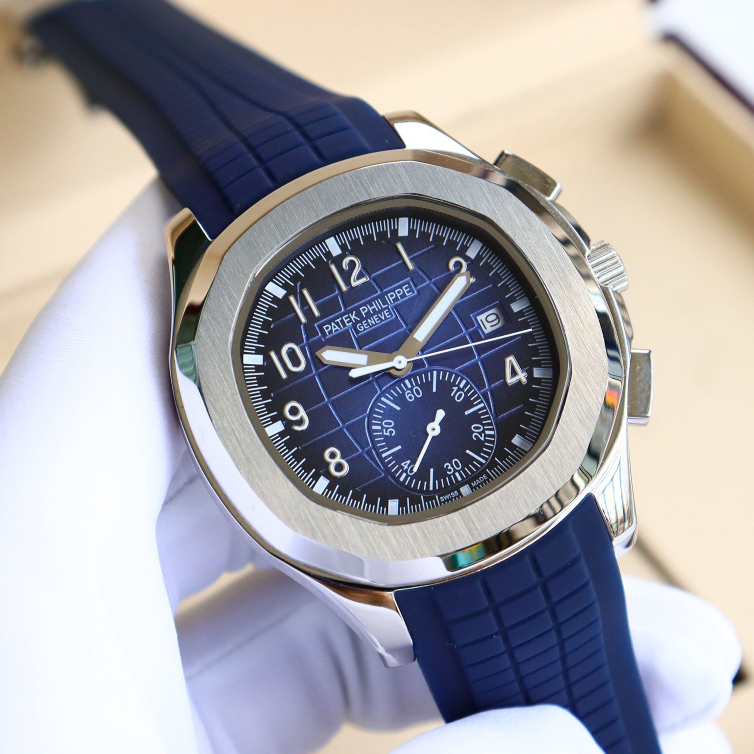 Steel Watch King - “Hand Grenade” Triple-Hand Half-Date