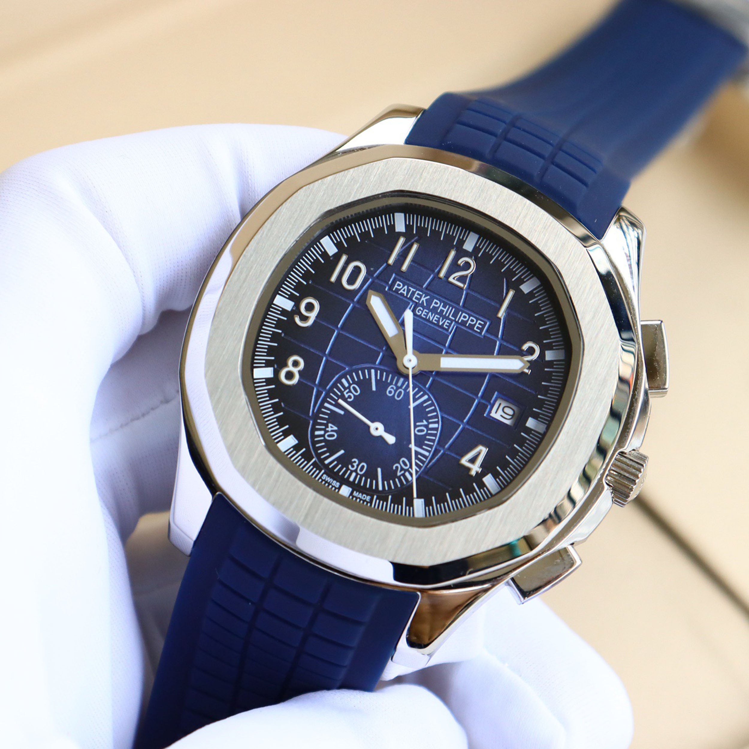 Steel Watch King - “Hand Grenade” Triple-Hand Half-Date