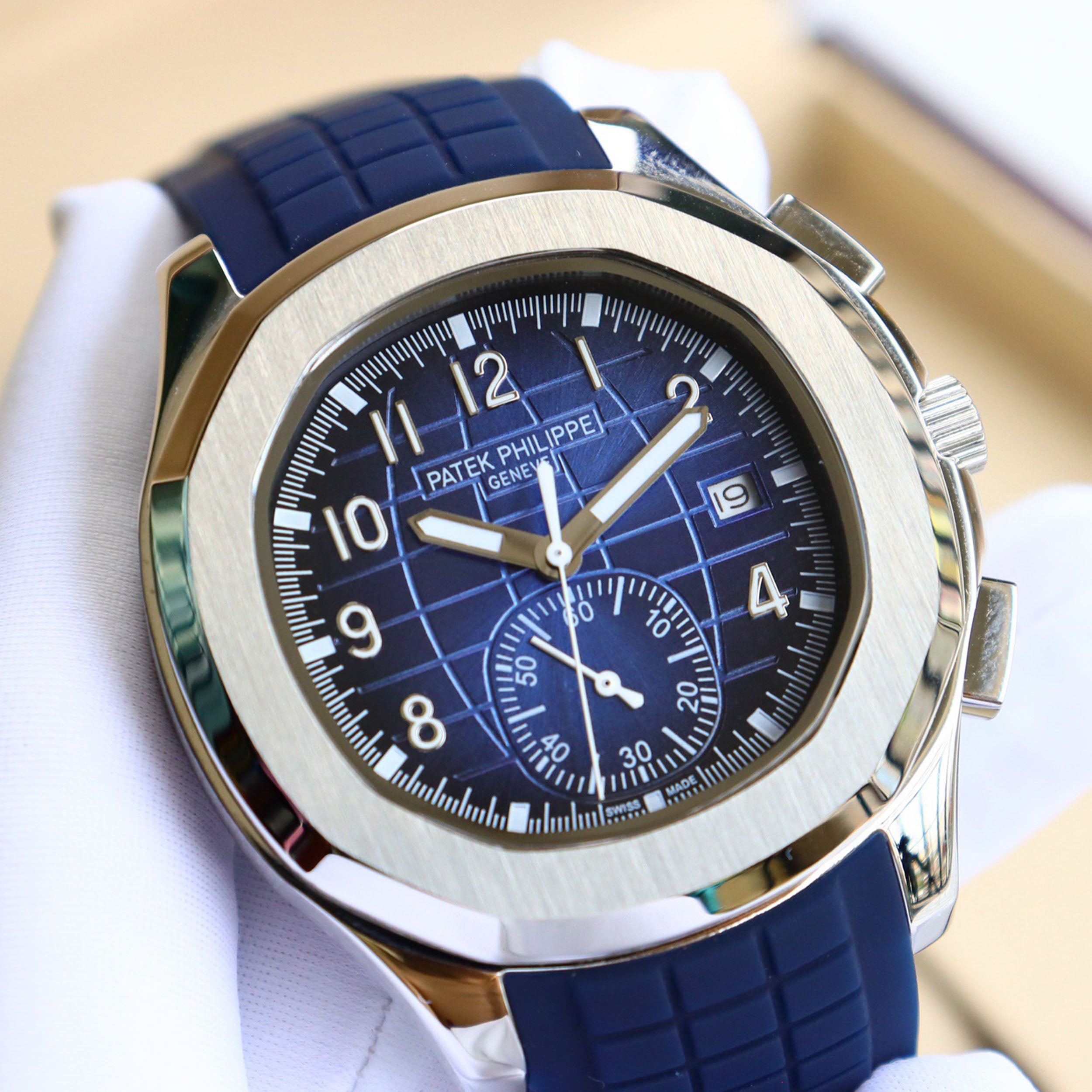 Steel Watch King - “Hand Grenade” Triple-Hand Half-Date