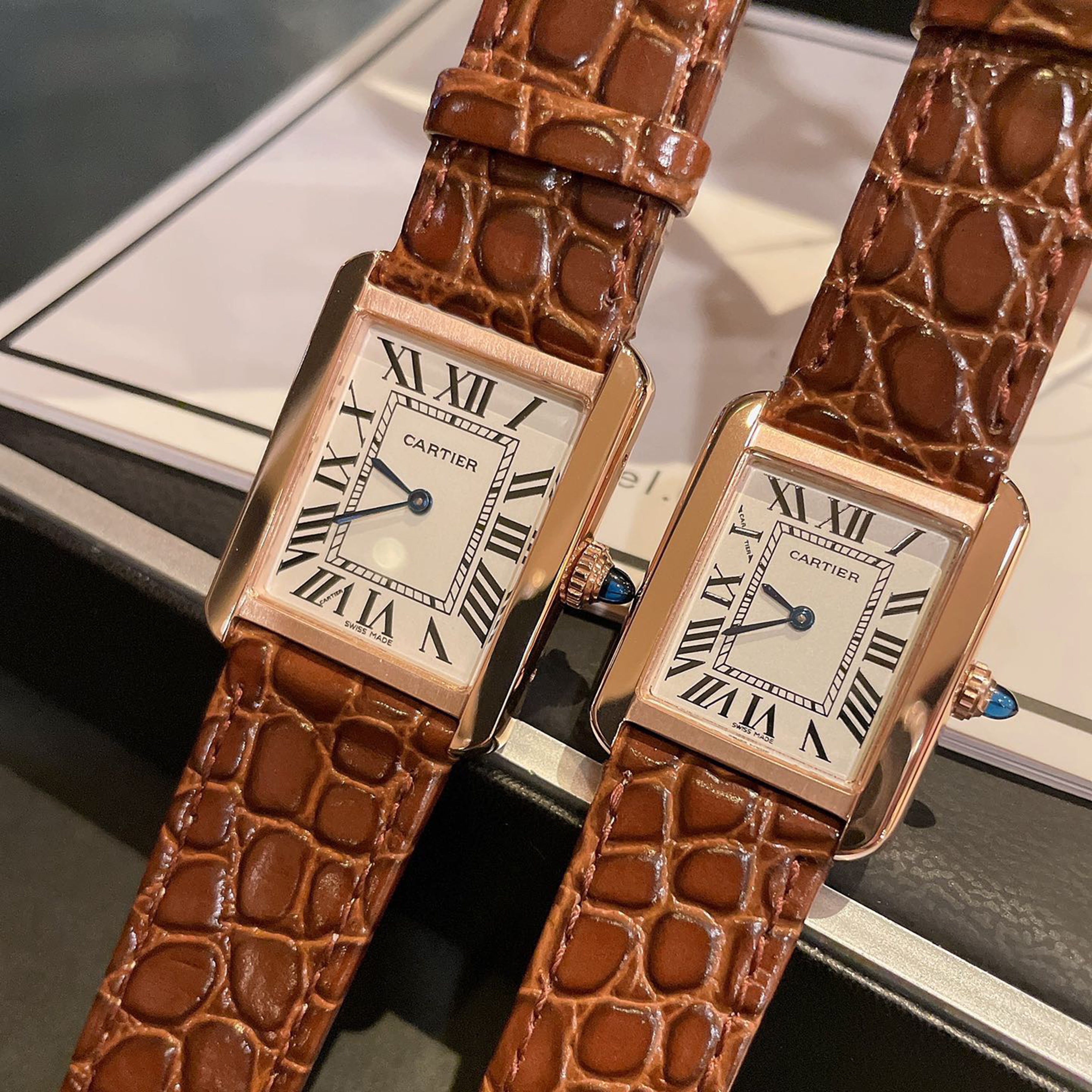 Tank Vintage Watch - Couple's Set