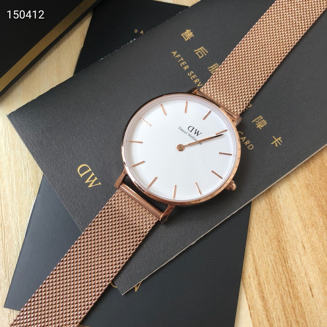 Steel-Bracelet Quartz Watch 32mm