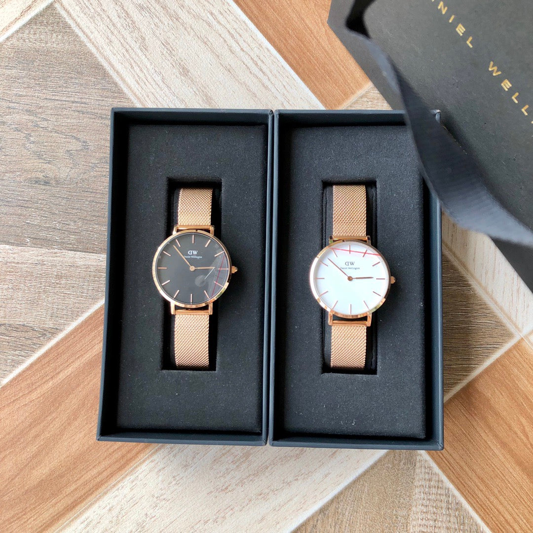 Minimalist Instagram-Inspired Luxury Ladies' Steel Strap Quartz Watch