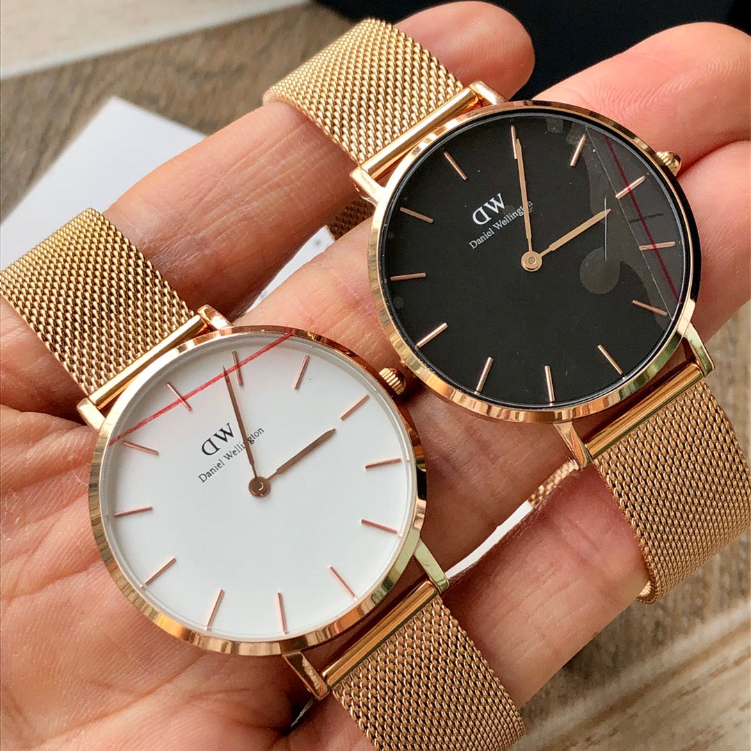 Minimalist Instagram-Inspired Luxury Ladies' Steel Strap Quartz Watch
