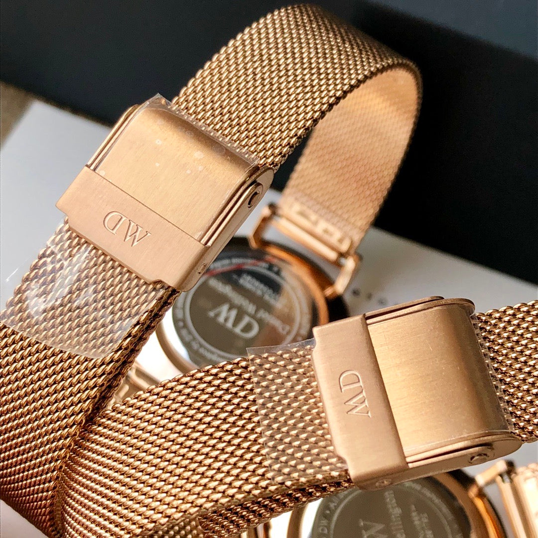 Minimalist Instagram-Inspired Luxury Ladies' Steel Strap Quartz Watch