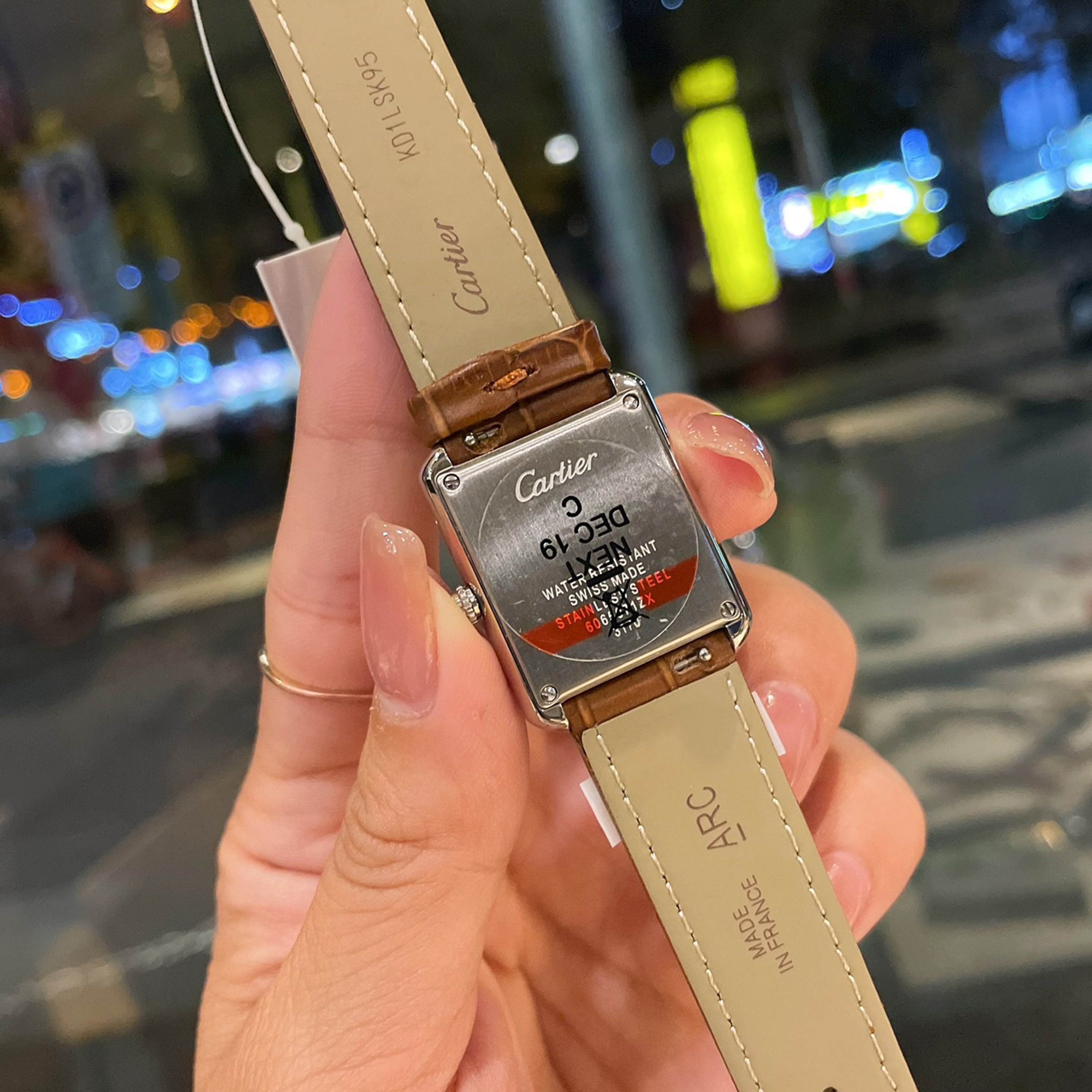 Tank Vintage Couple Watch Set