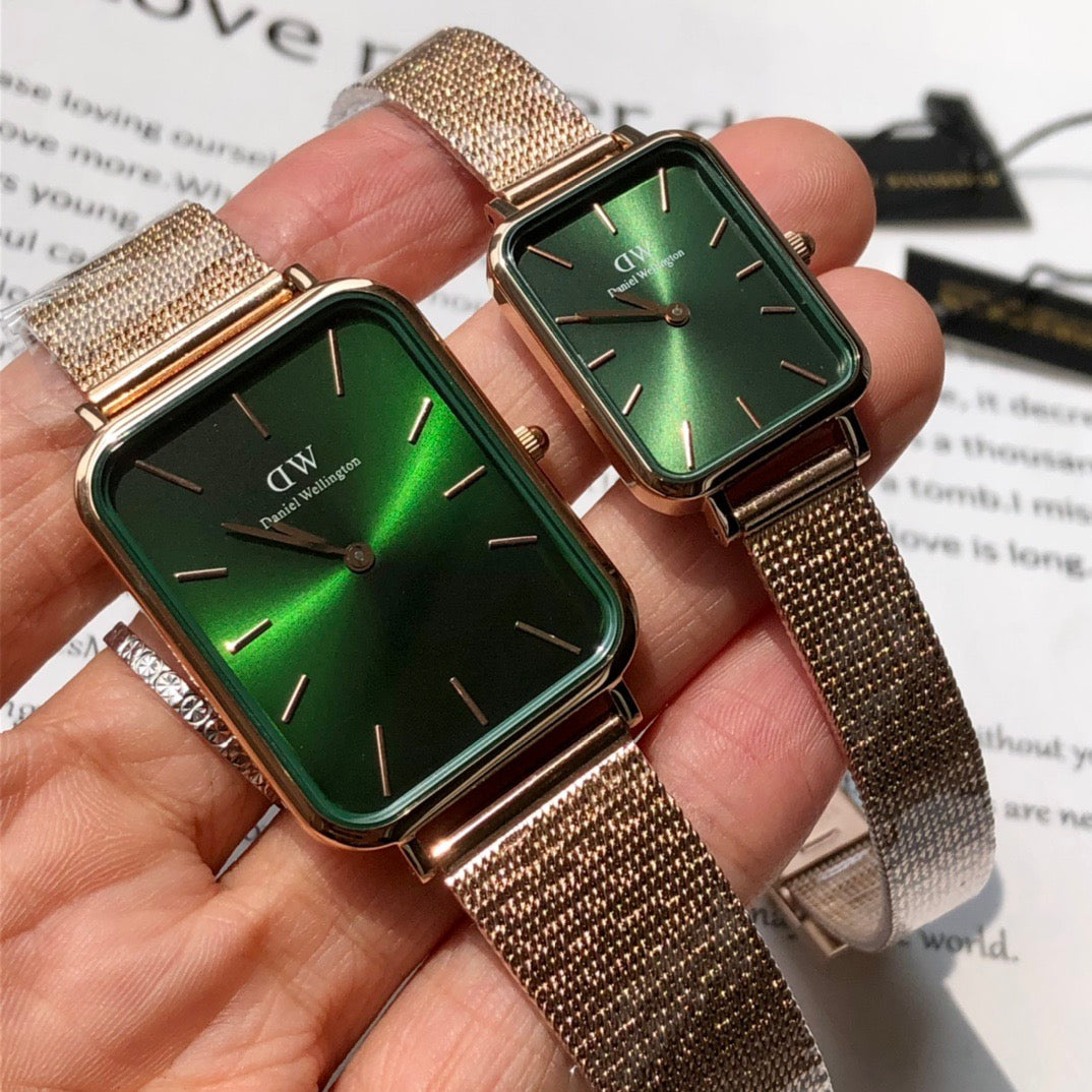 Small Square Couple Watches