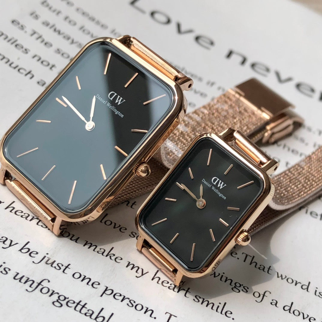 Small Square Couple Watches