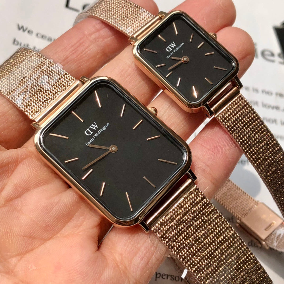 Small Square Couple Watches