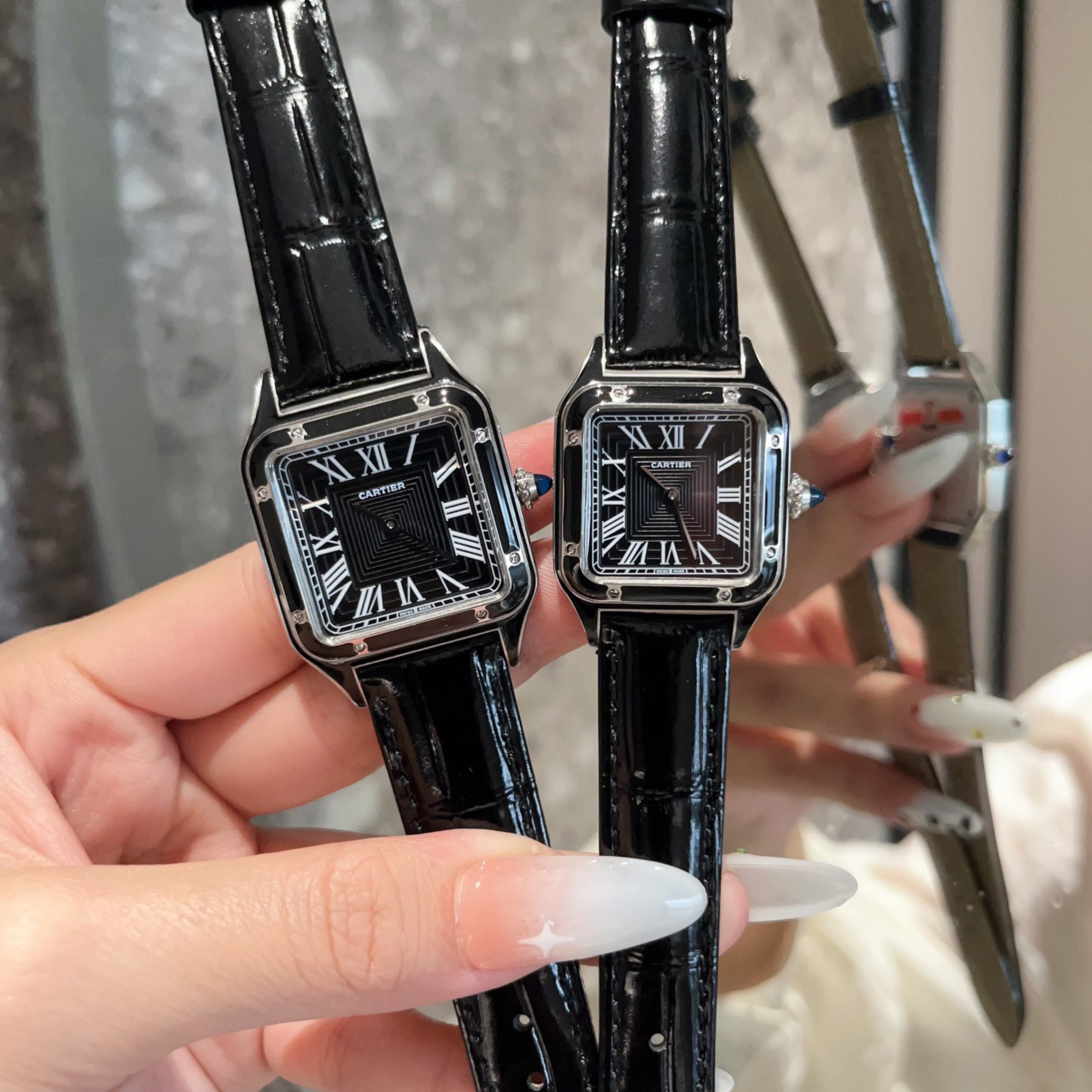 Santos Couple Watch Set