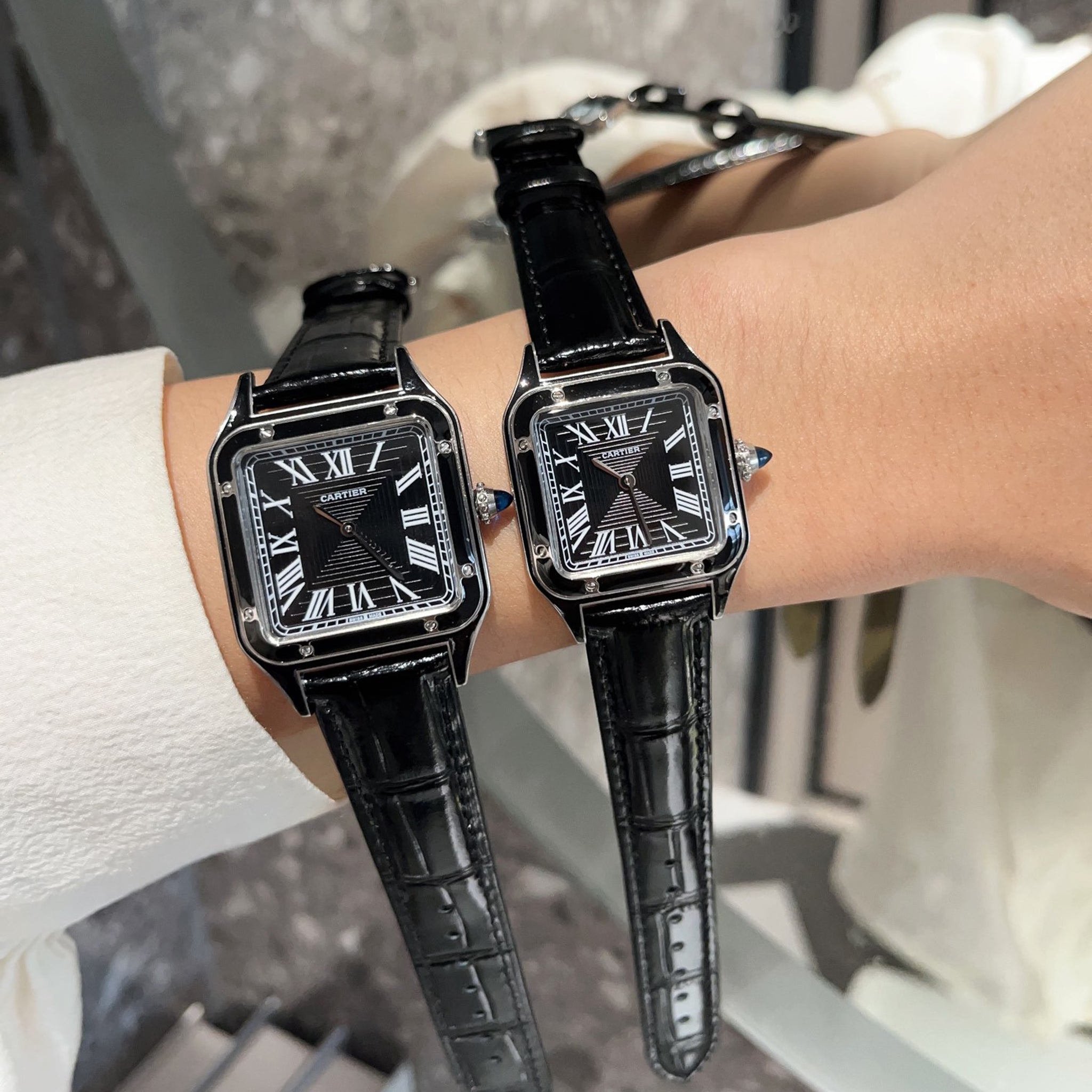 Santos Couple Watch Set