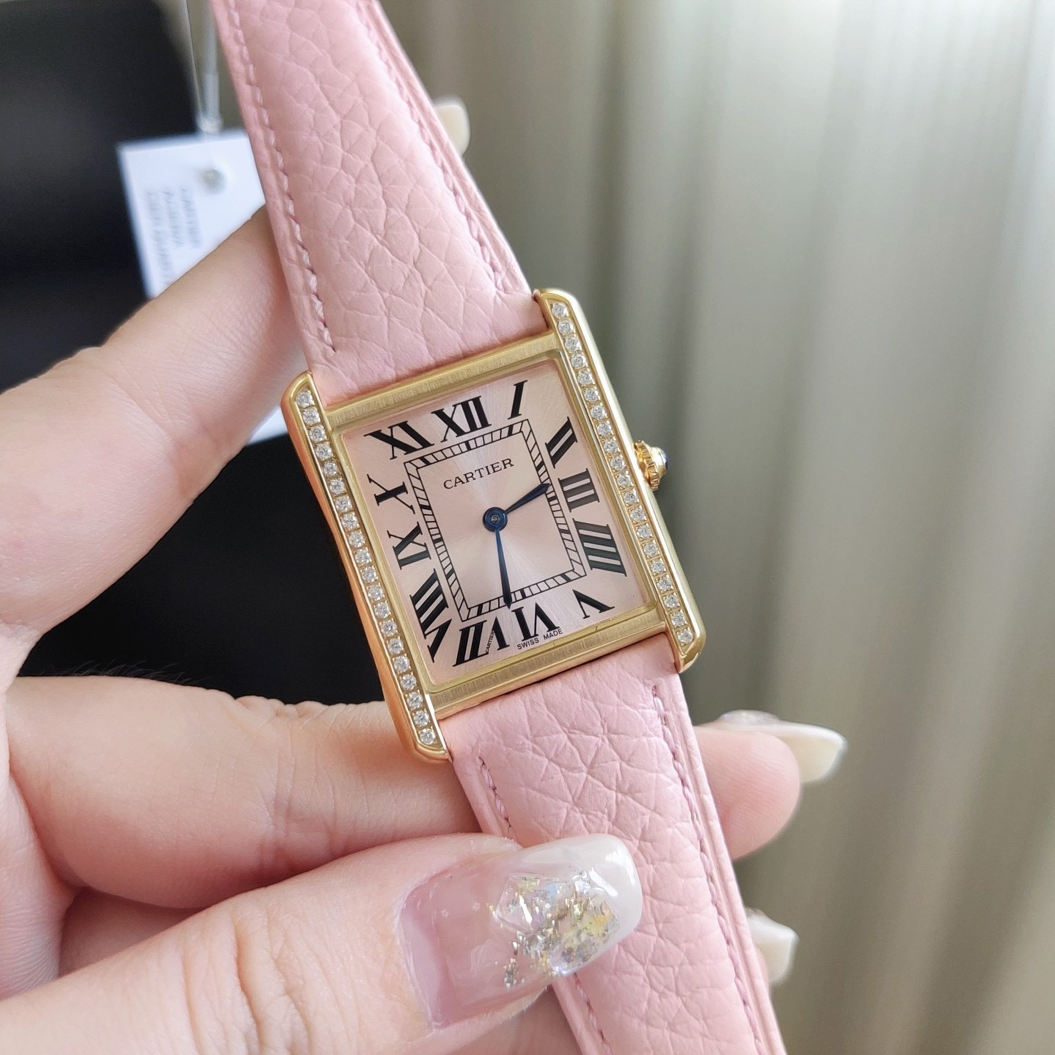 Tank Solo Pink Ladies Watch 24MM, 27MM