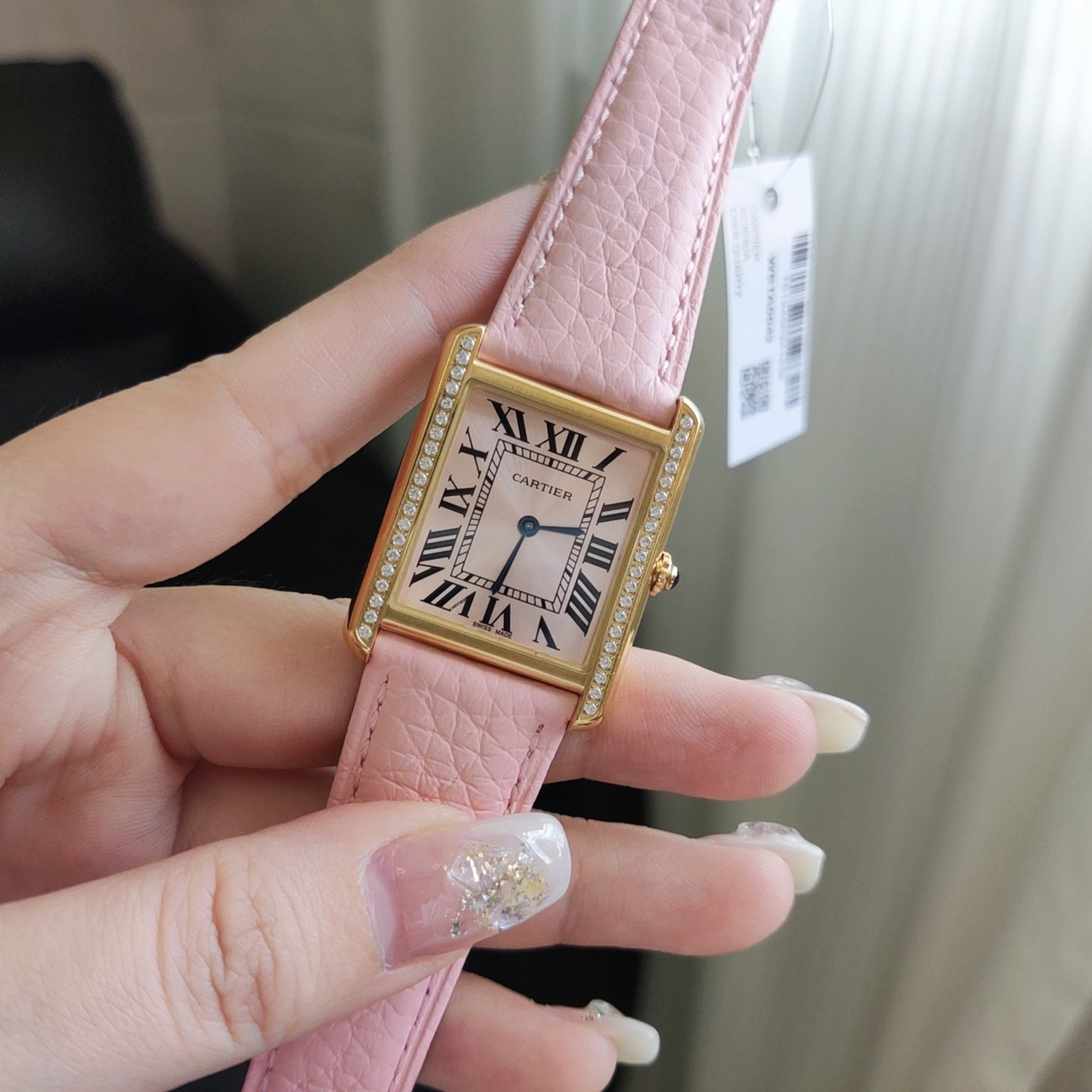 Tank Solo Pink Ladies Watch 24MM, 27MM