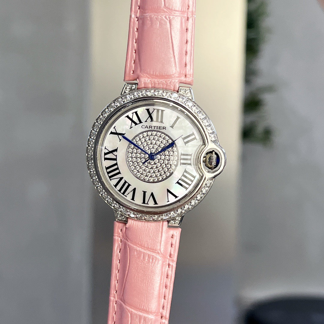 Diamond-Set Ladies Watch