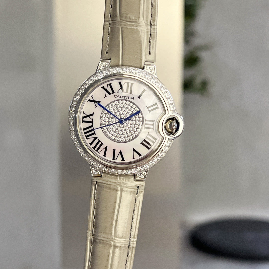 Diamond-Set Ladies Watch