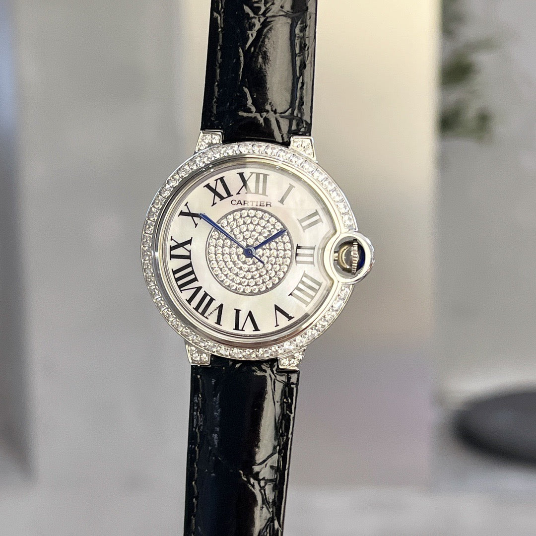 Diamond-Set Ladies Watch