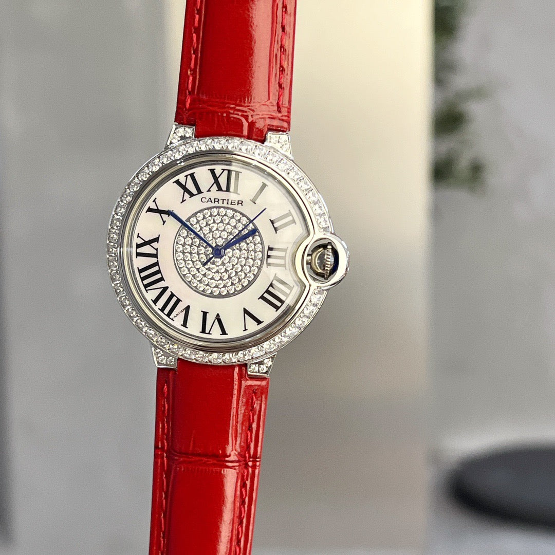 Diamond-Set Ladies Watch
