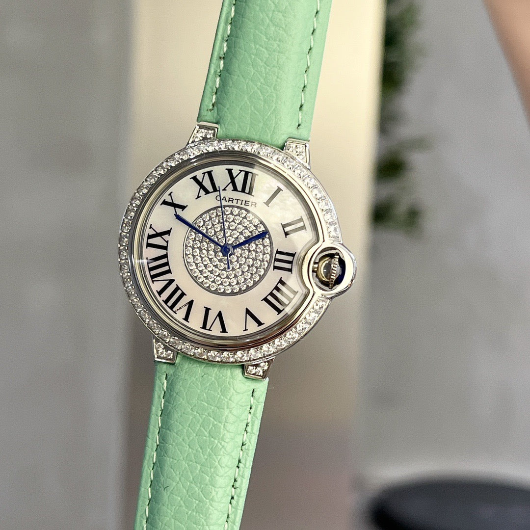 Diamond-Set Ladies Watch