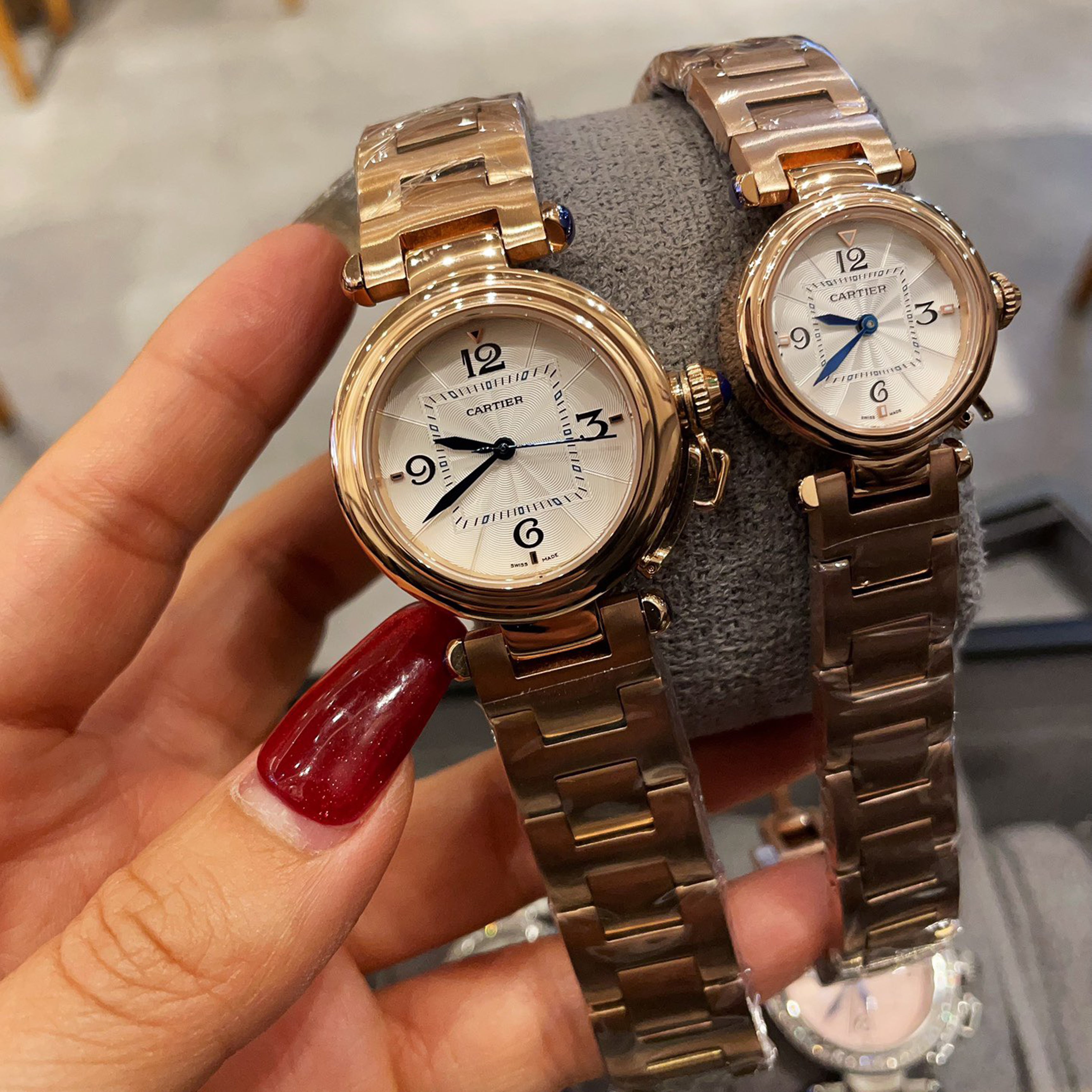 Pasha Women's Watch, Couple's Matching Set