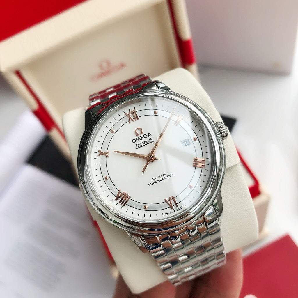 De Ville Men's Watch 8215 Movement 39.5MM