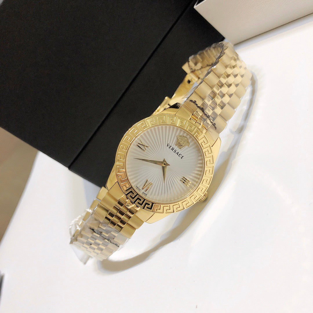 New Women's Vintage-Inspired Fashion Stainless Steel Watch 36MM