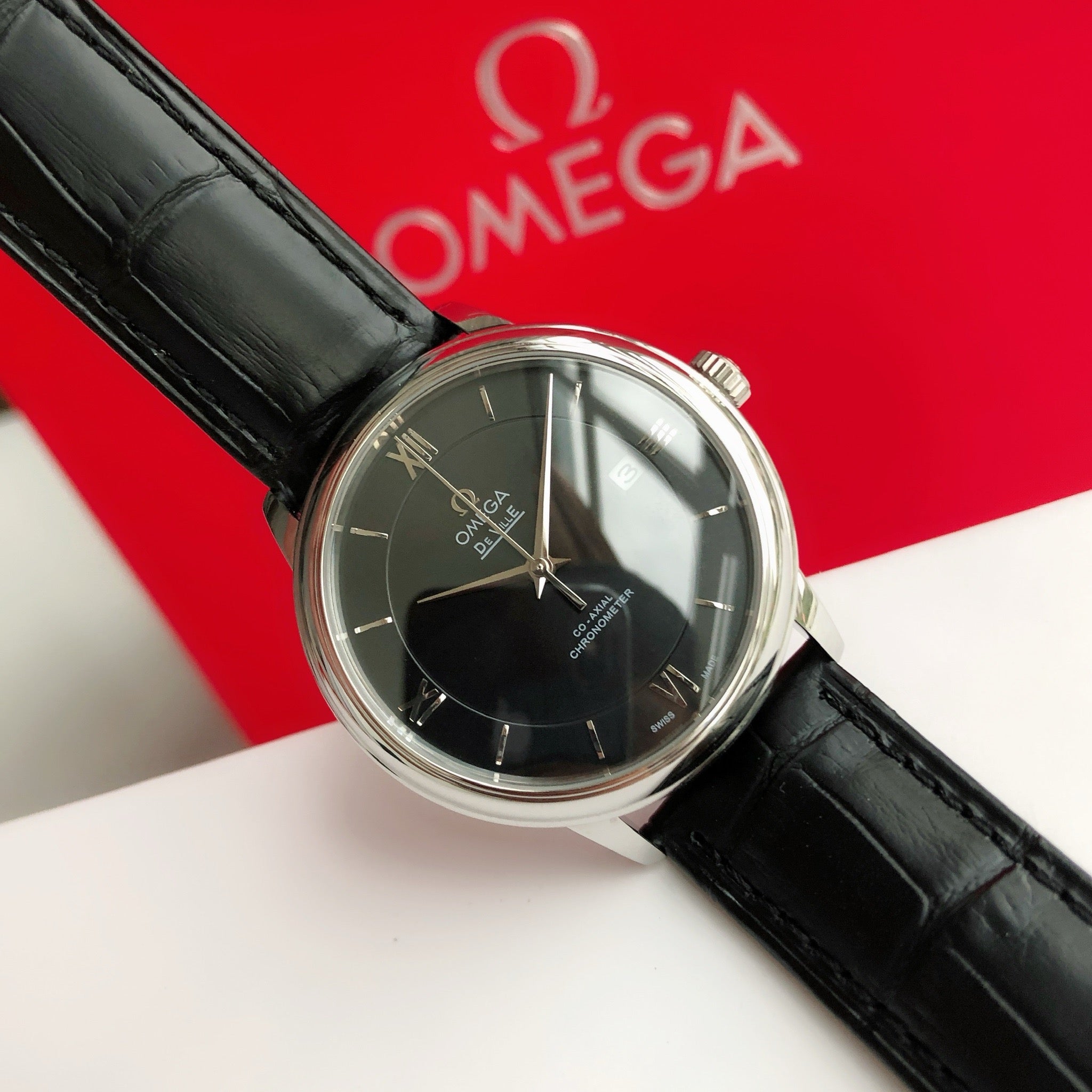 De Ville Men's Watch 8215 Movement 39.5MM