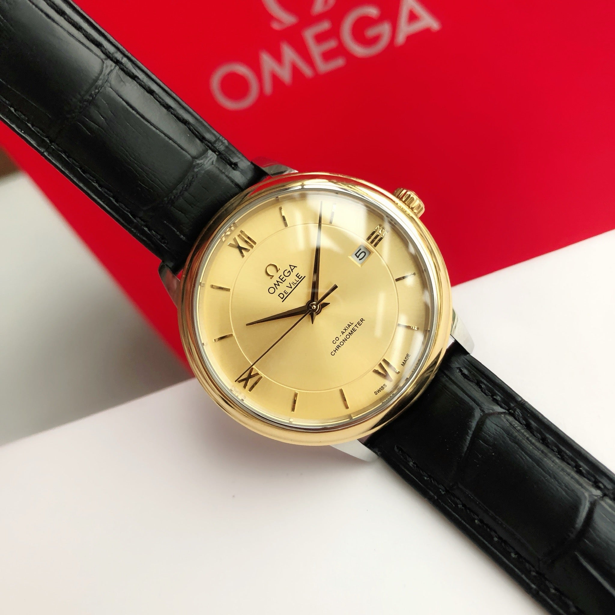 De Ville Men's Watch 8215 Movement 39.5MM