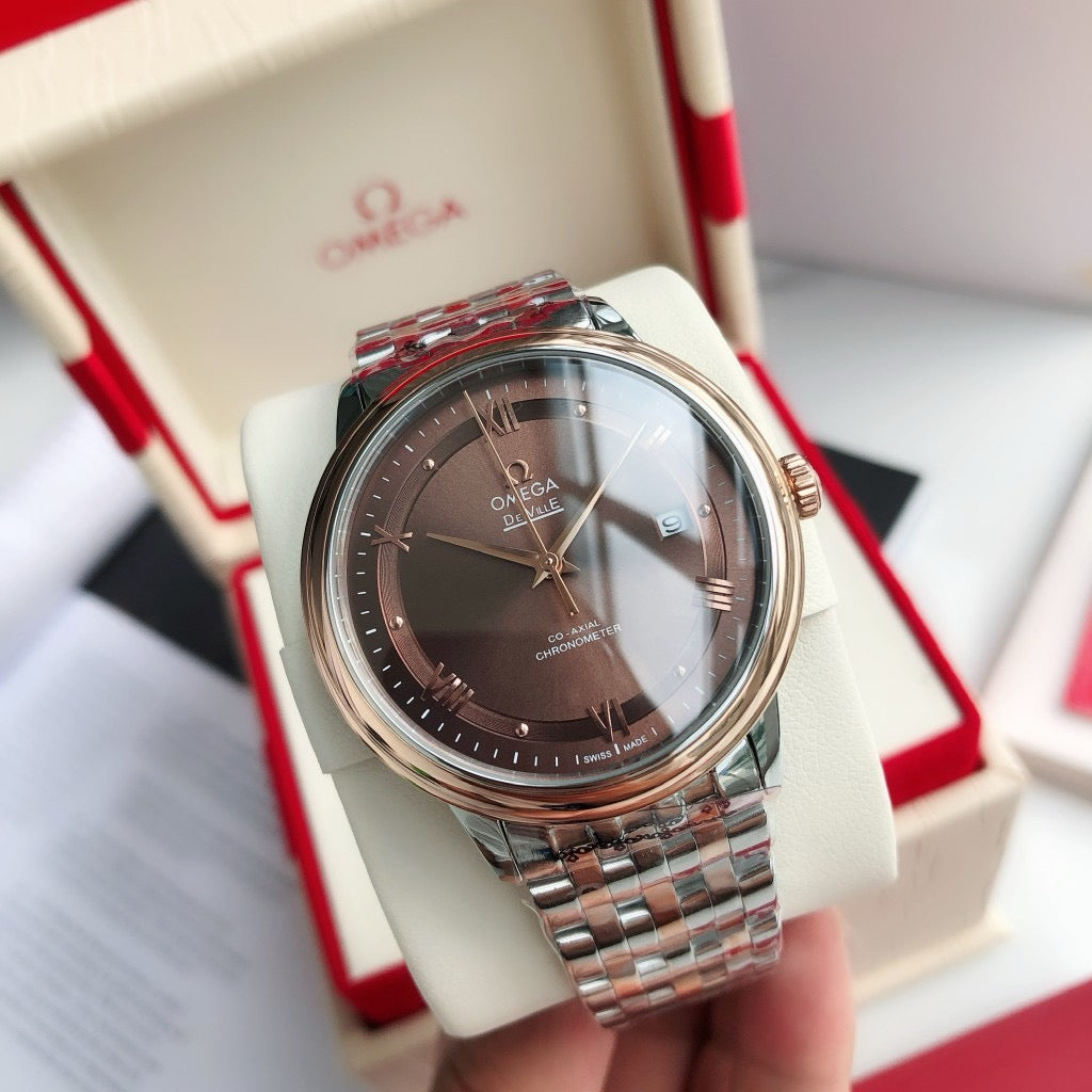 De Ville Men's Watch 8215 Movement 39.5MM