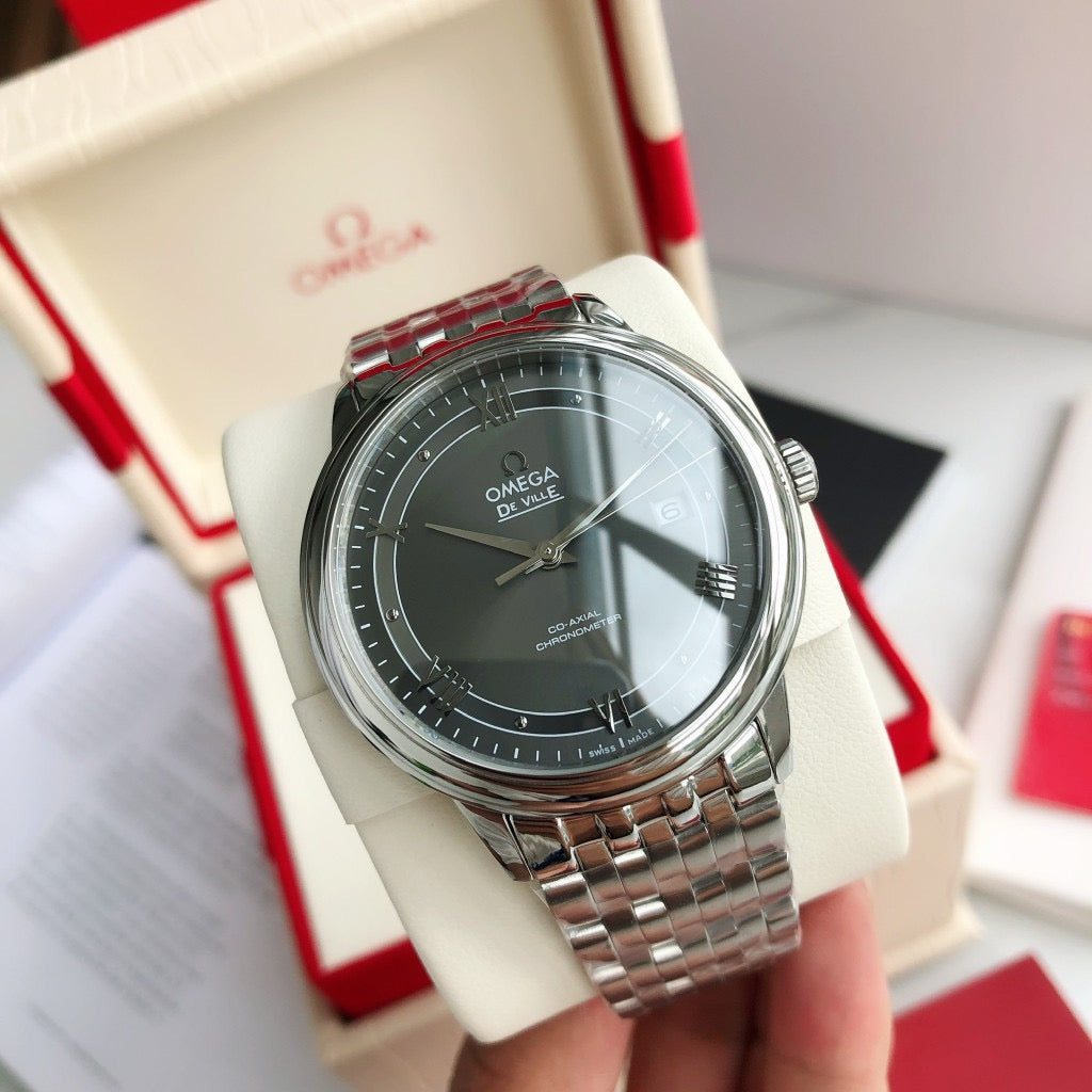 De Ville Men's Watch 8215 Movement 39.5MM