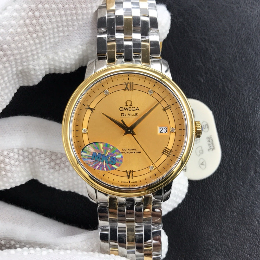 De Ville Men's Watch 9015 Movement 39.5MM