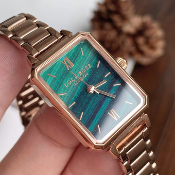 Red Hot Square Green Watch