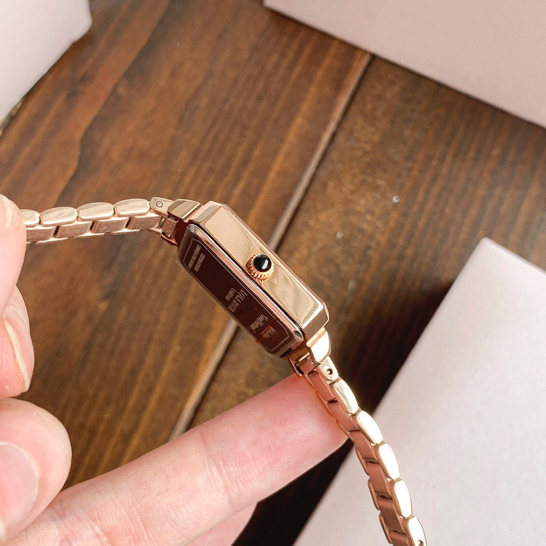 Red Hot Square Green Watch