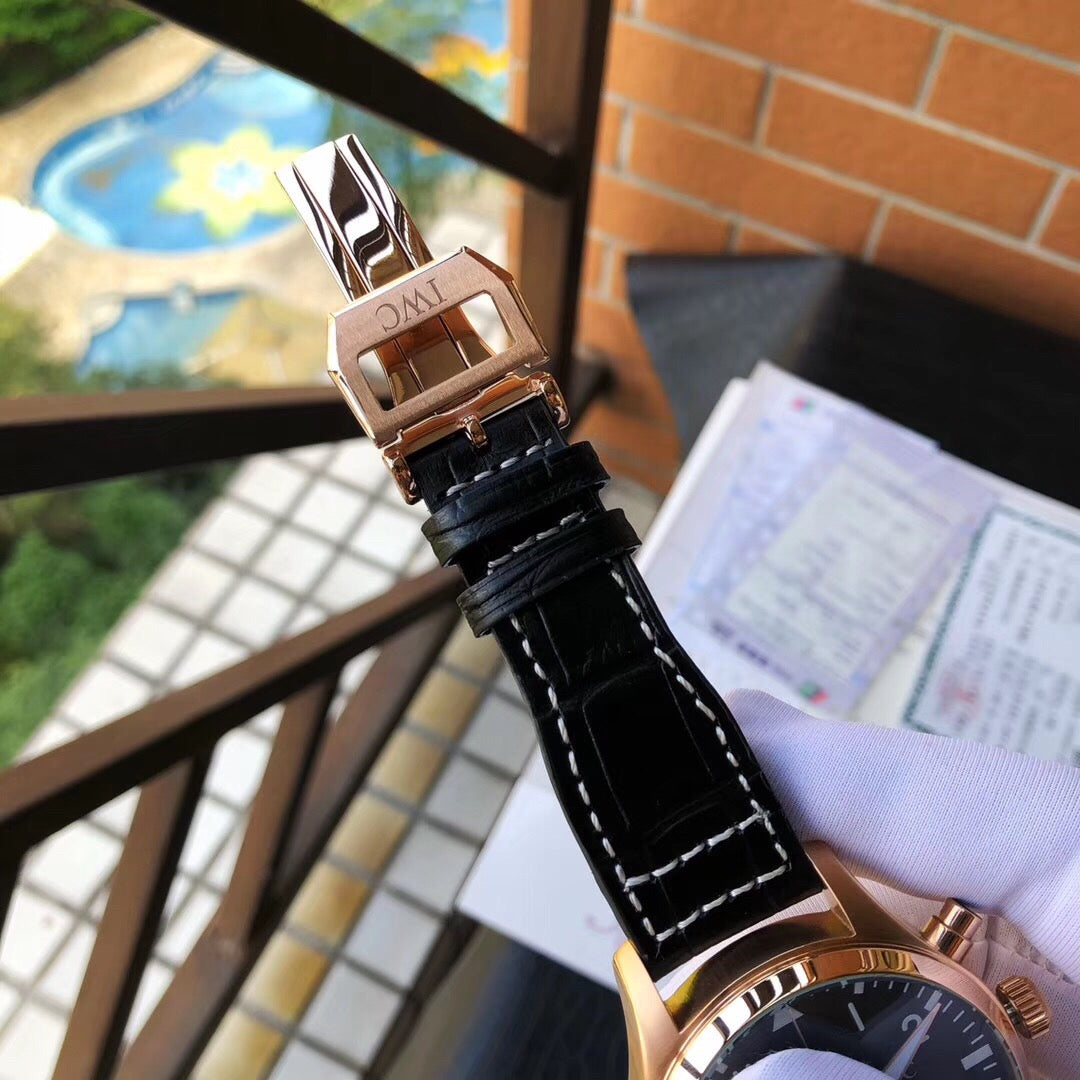 Pilot Chronograph Men's Watch 44MM